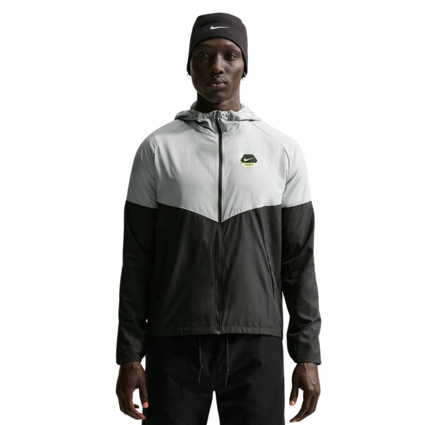 Nike Sportswear Sport Casual Jacket Hooded Dark Grey Light Grey