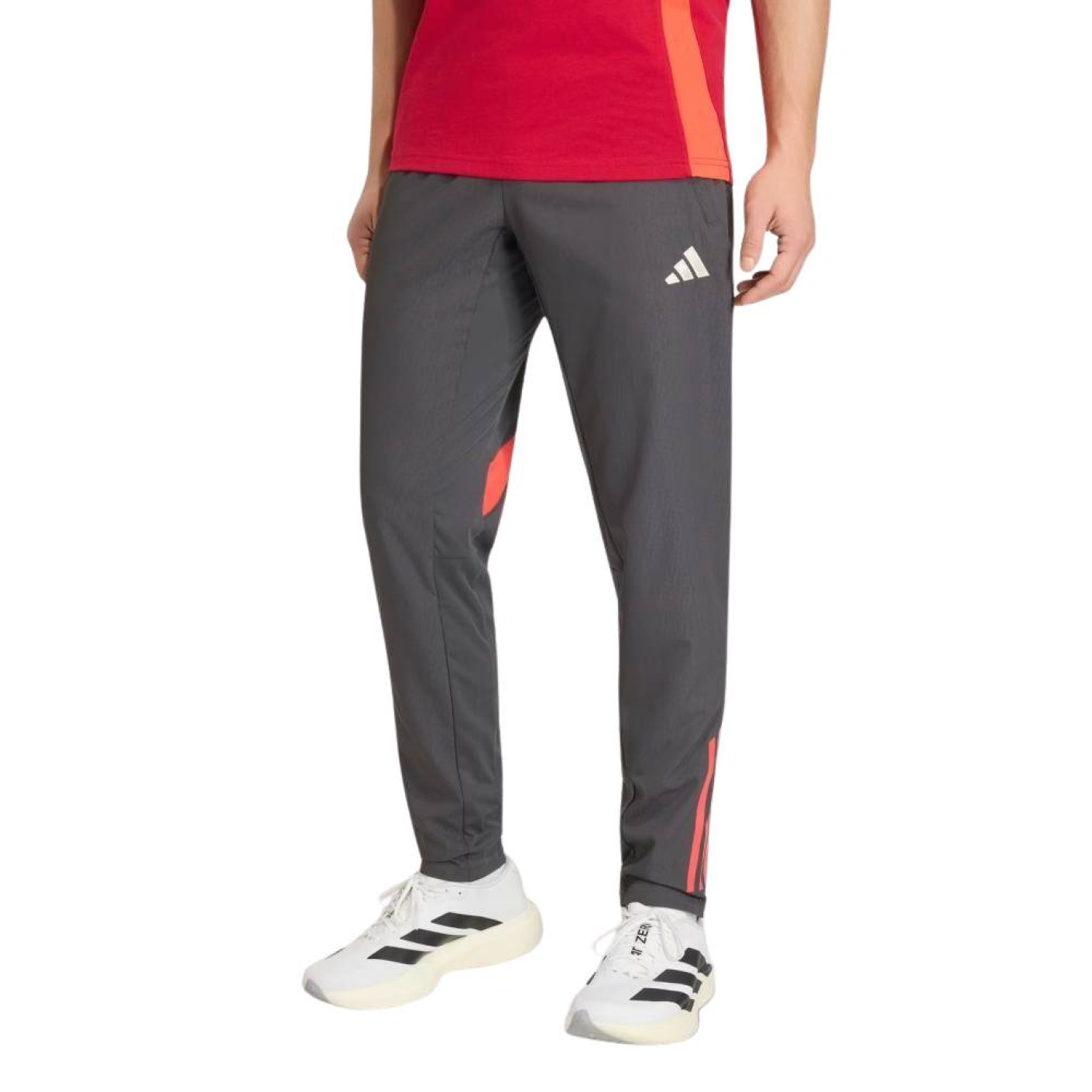 adidas Liverpool Presentation Training pants 2025-2026 Grey Red Silver