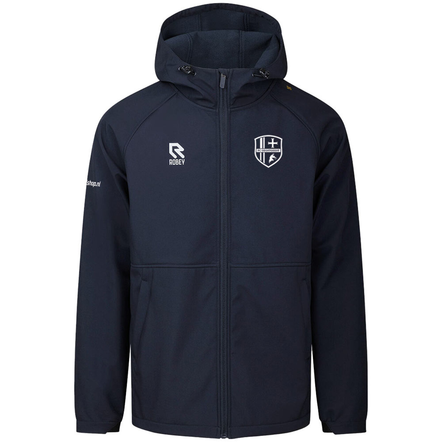 FC Oegstgeest Softshell Jas Senior Donkerblauw