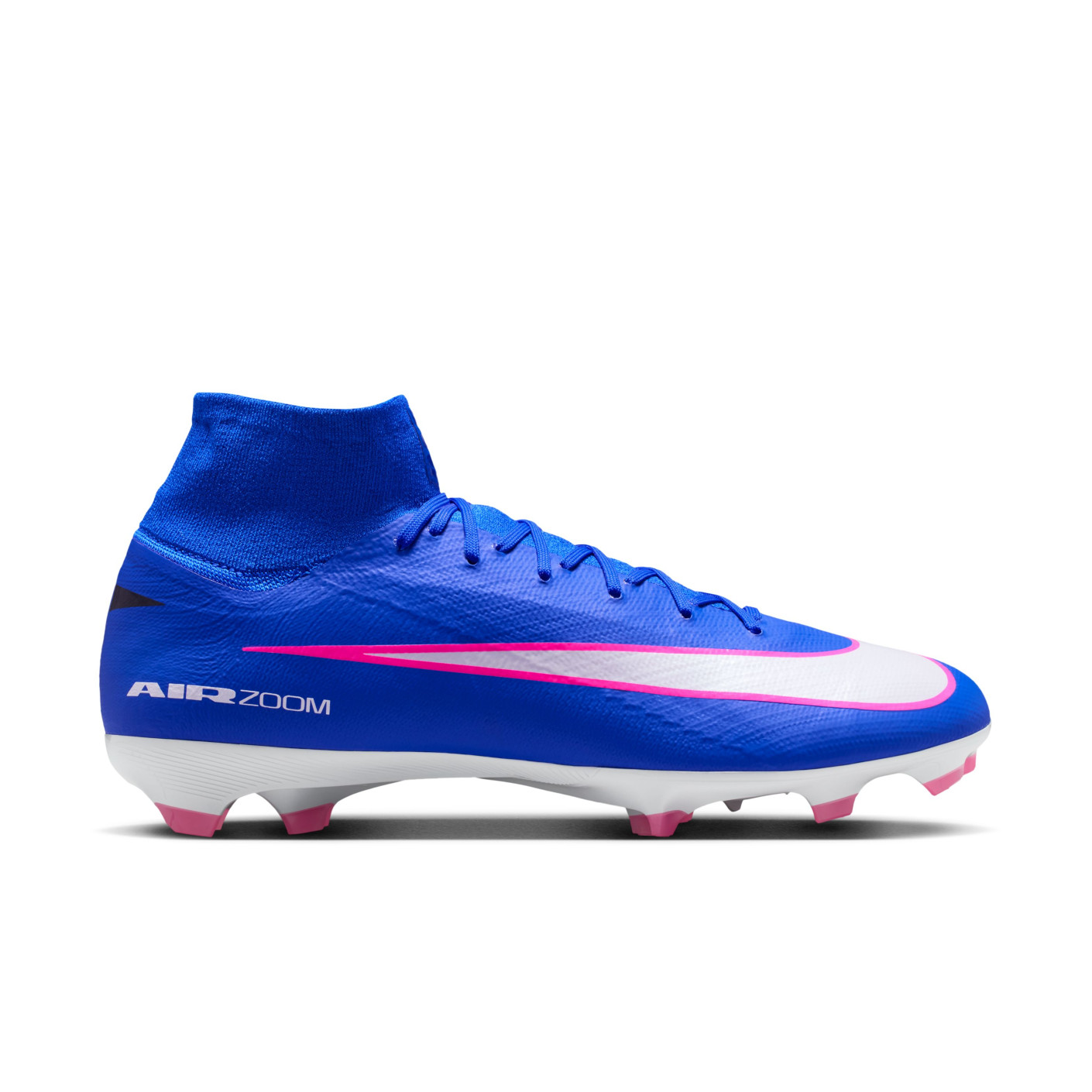 Nike Zoom Mercurial Superfly 10 Pro Gras Football Boots (FG) Blue White Hot Pink