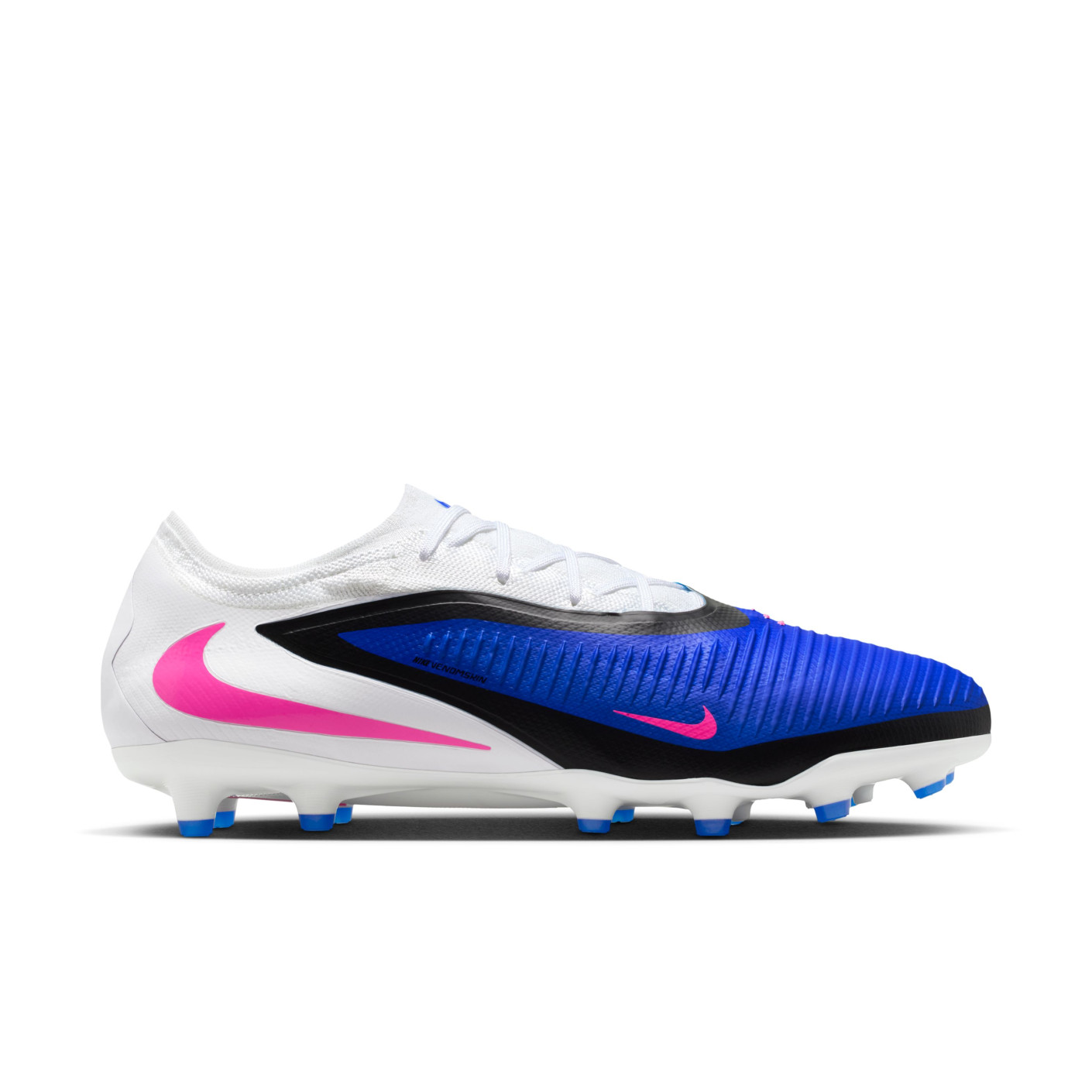Nike Phantom 6 Low Pro Artificial Grass Football Boots (AG) Blue White Hot Pink