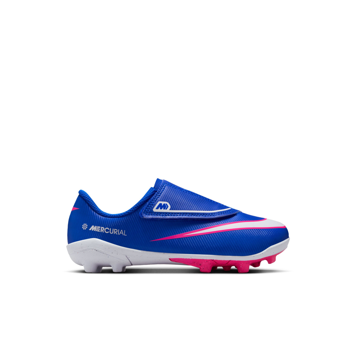 Nike Mercurial Vapor 16 Club Grass/Artificial Grass Football Boots (MG) Toddlers Blue White Hot Pink