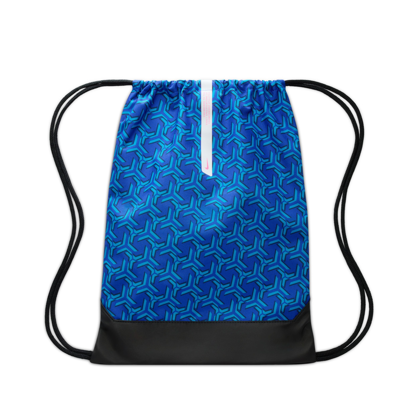 light blue nike drawstring bag