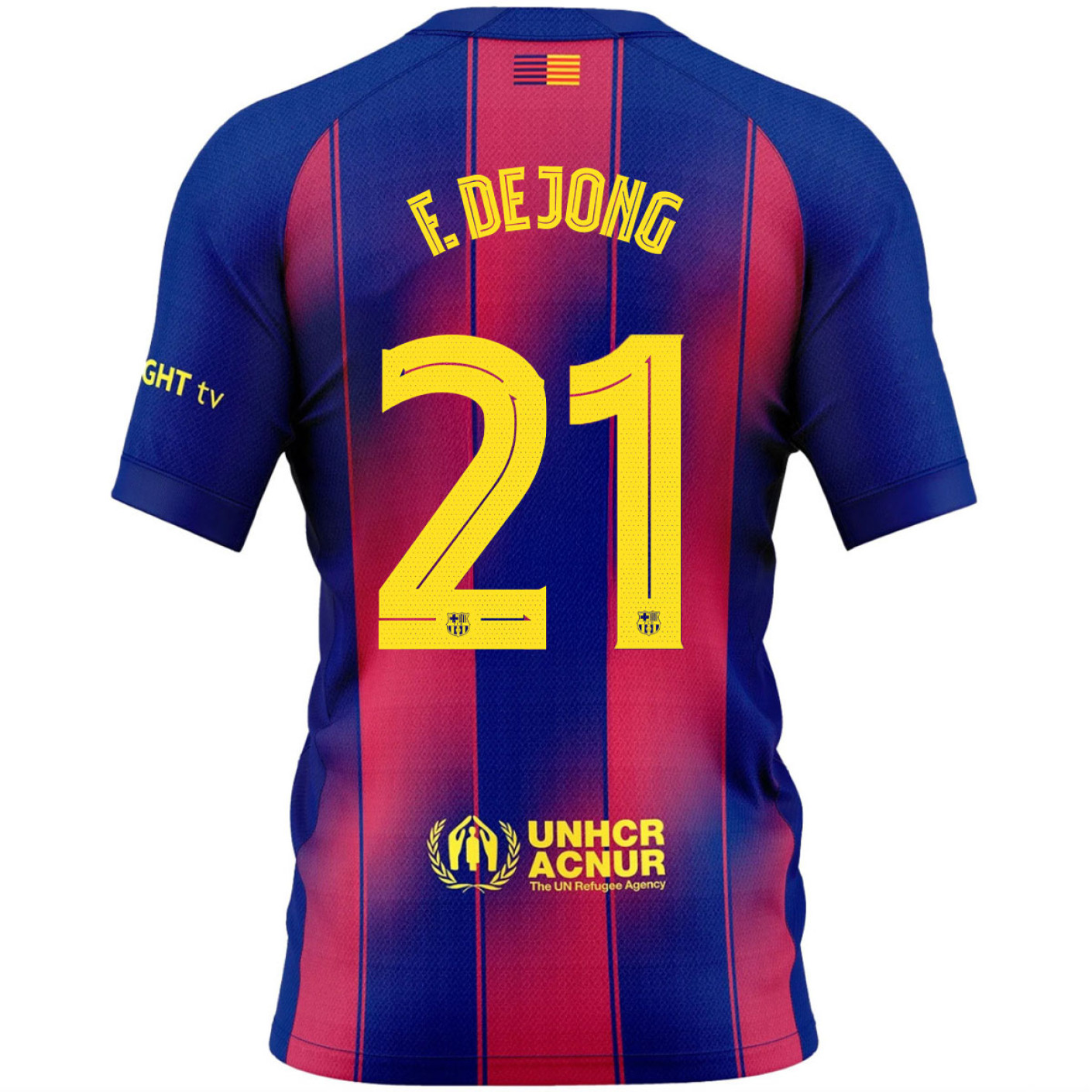 Nike FC Barcelona Frenkie de Jong 21 Thuisshirt 2025-2026