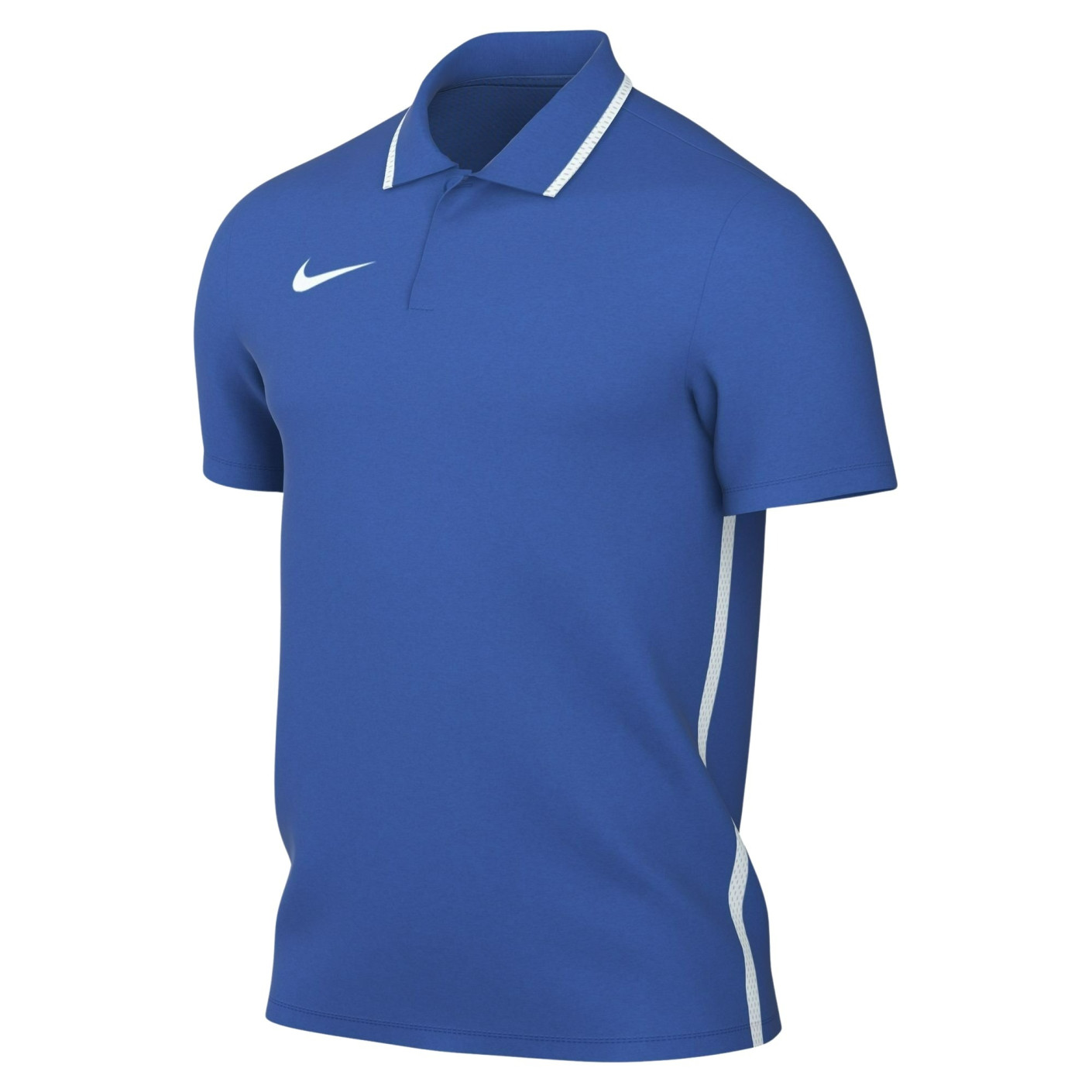Nike Dri-FIT Park 26 Polo 1/4 Button Blue White
