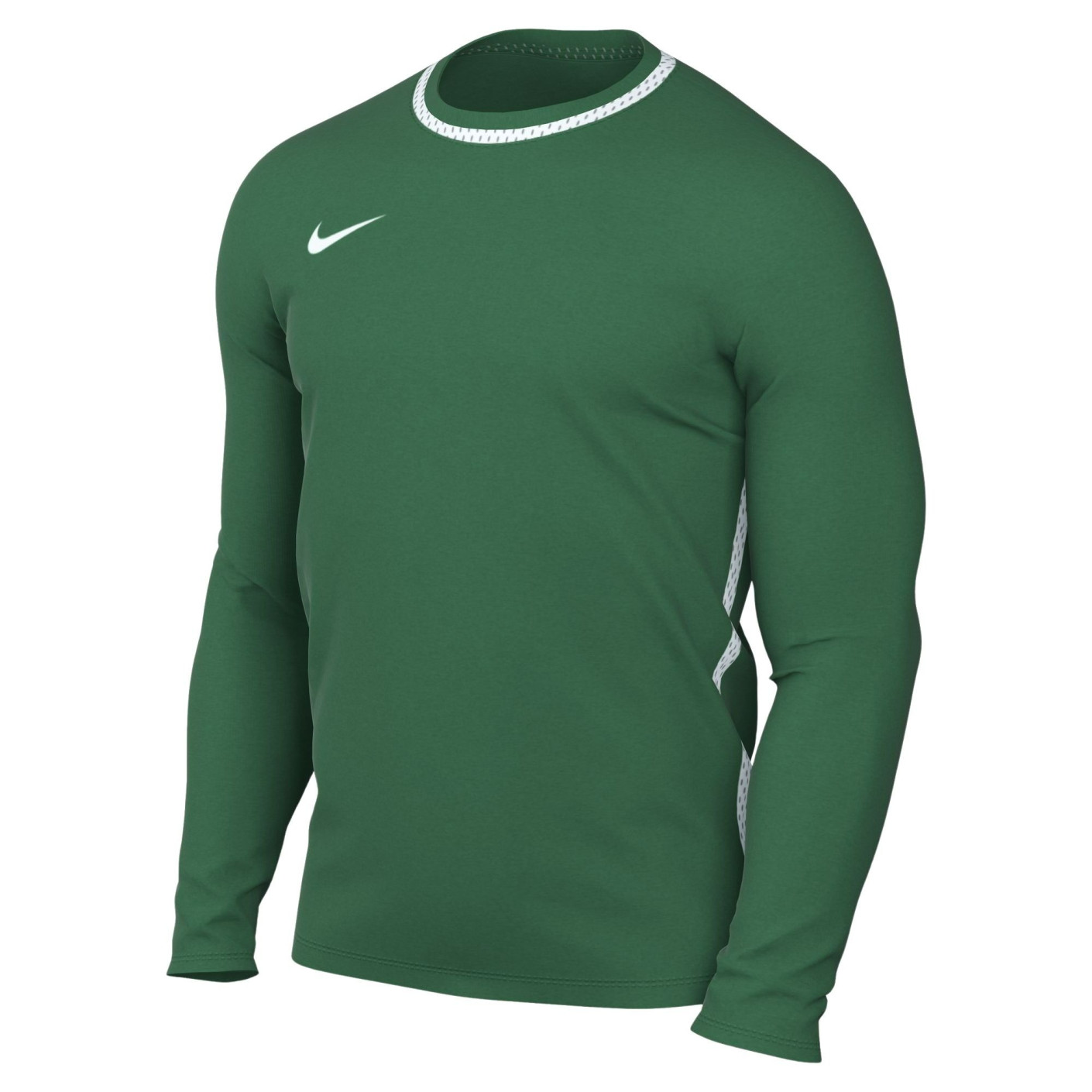 Nike Dri-FIT Park 26 Trainingsshirt Lange Mouwen Donkergroen Wit