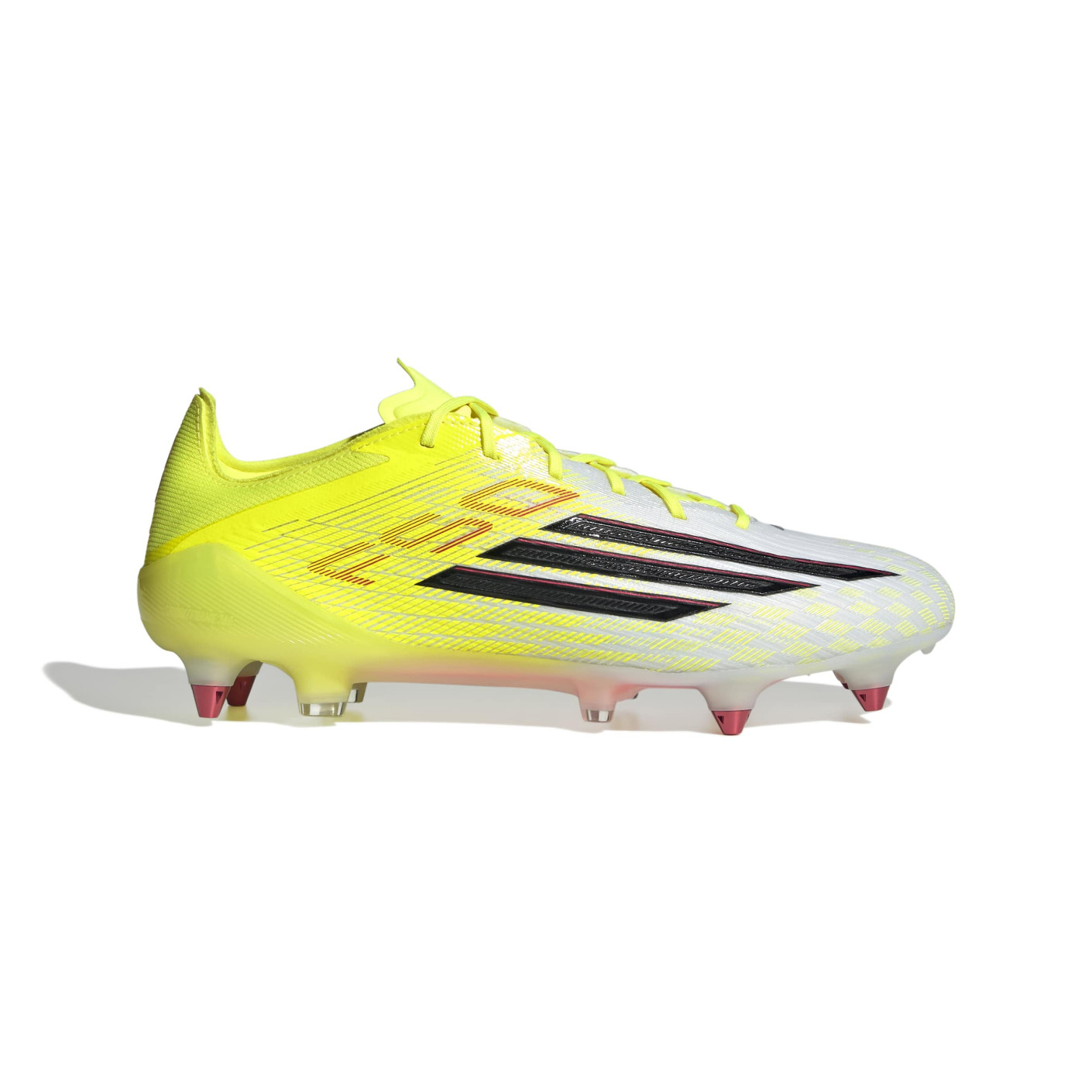adidas F50 Elite Iron Stud Football Boots (SG) Neon Yellow Black Red