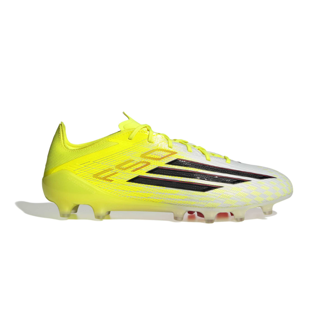 adidas F50 Elite Artificial Grass Football Boots (AG) Neon Yellow Black Red