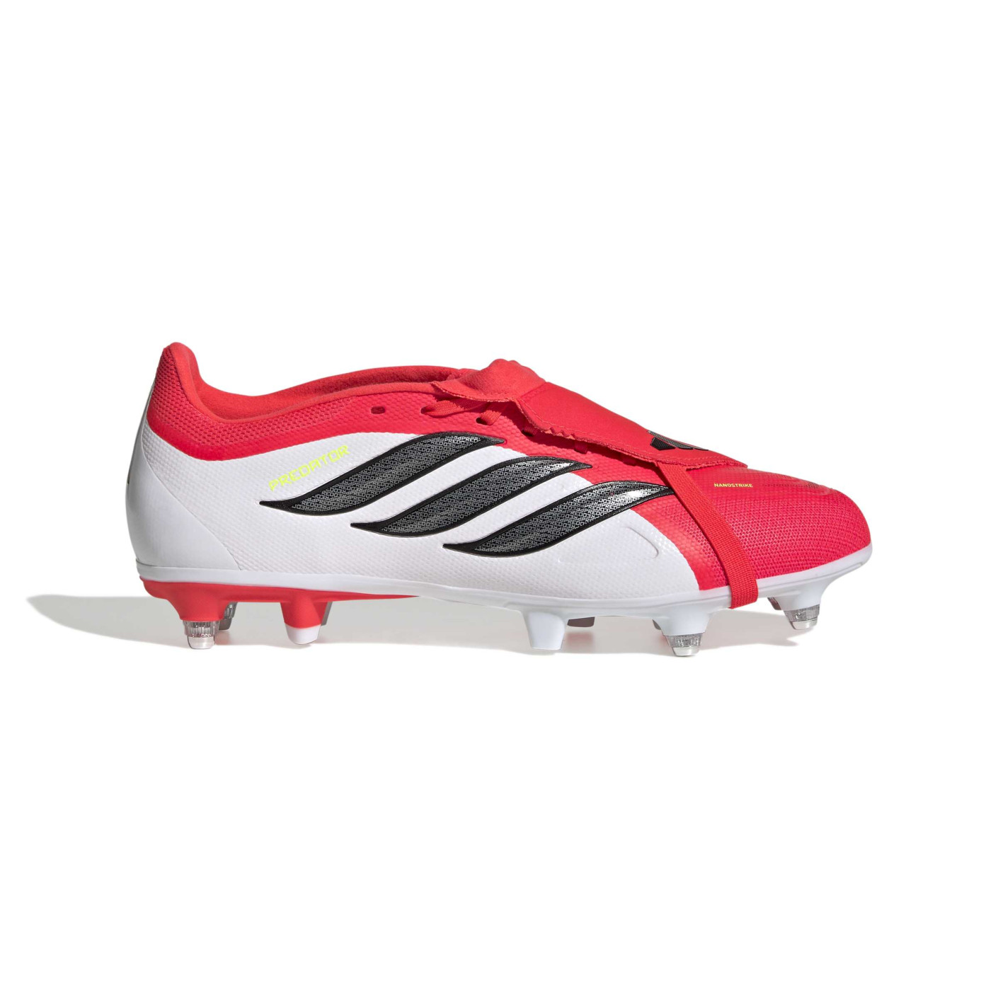 adidas Predator League FT IJzeren-Nop Voetbalschoenen (SG) Rood Wit Zwart