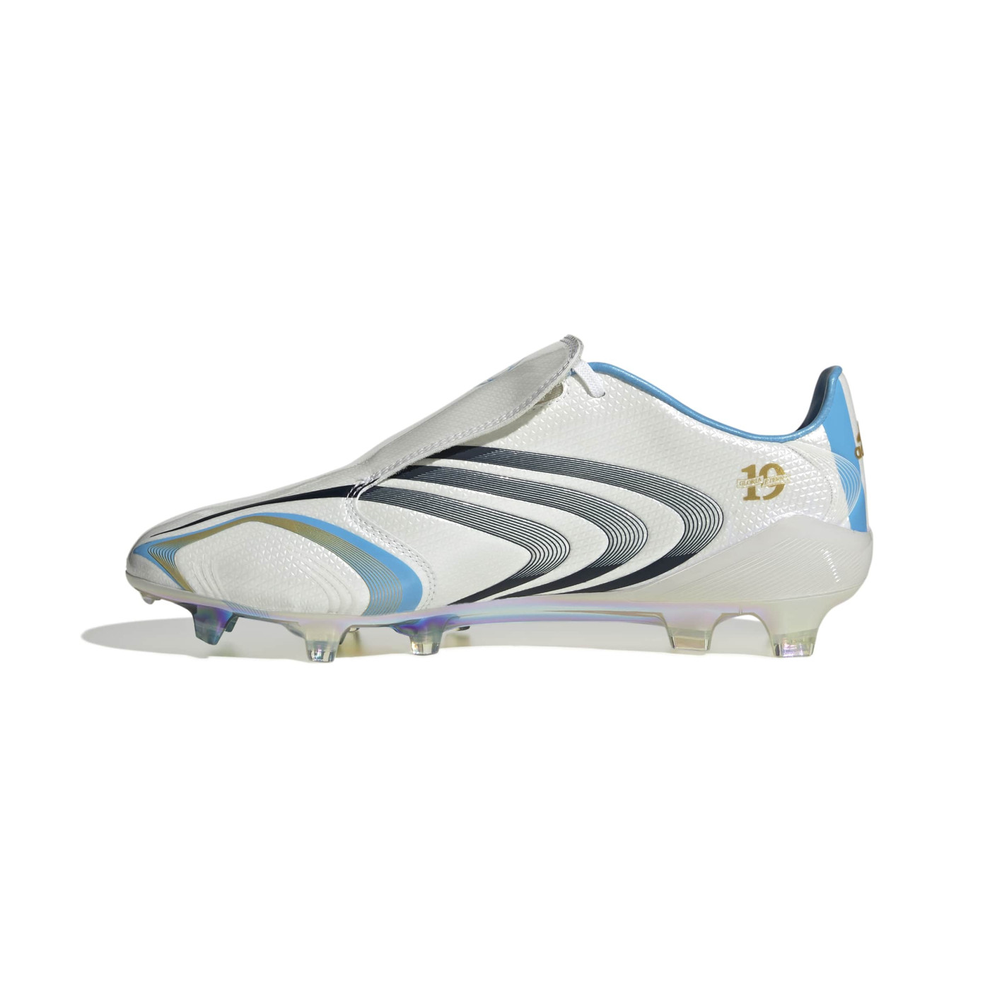 ADIDAS F50 MESSI ELITE TUNIT FG 28cm 新品 adidas F50 Tunit Messi Elite Gras Voetbalschoenen (FG) Wit Blauw