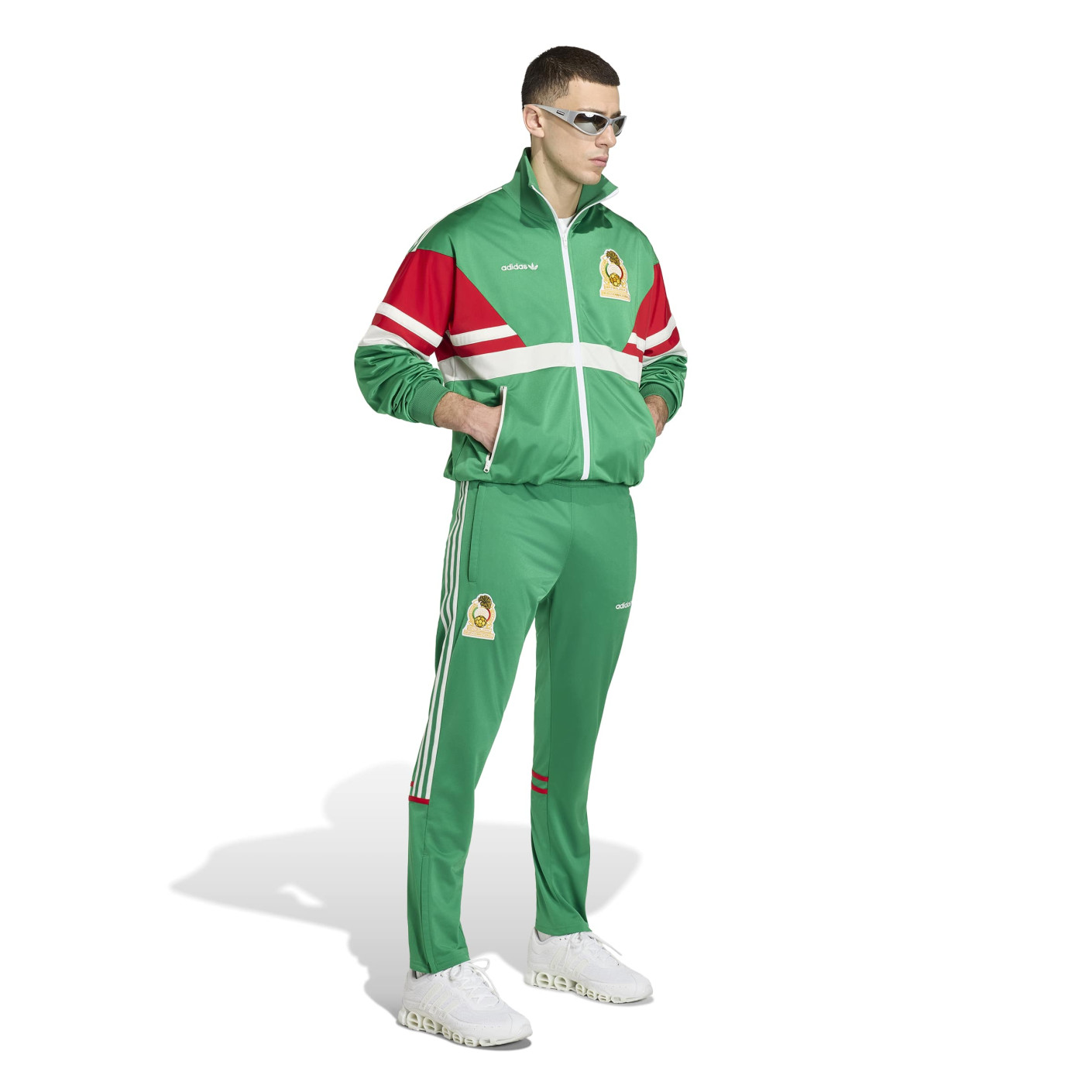 adidas Mexico Tracksuit 1986 Green White Red