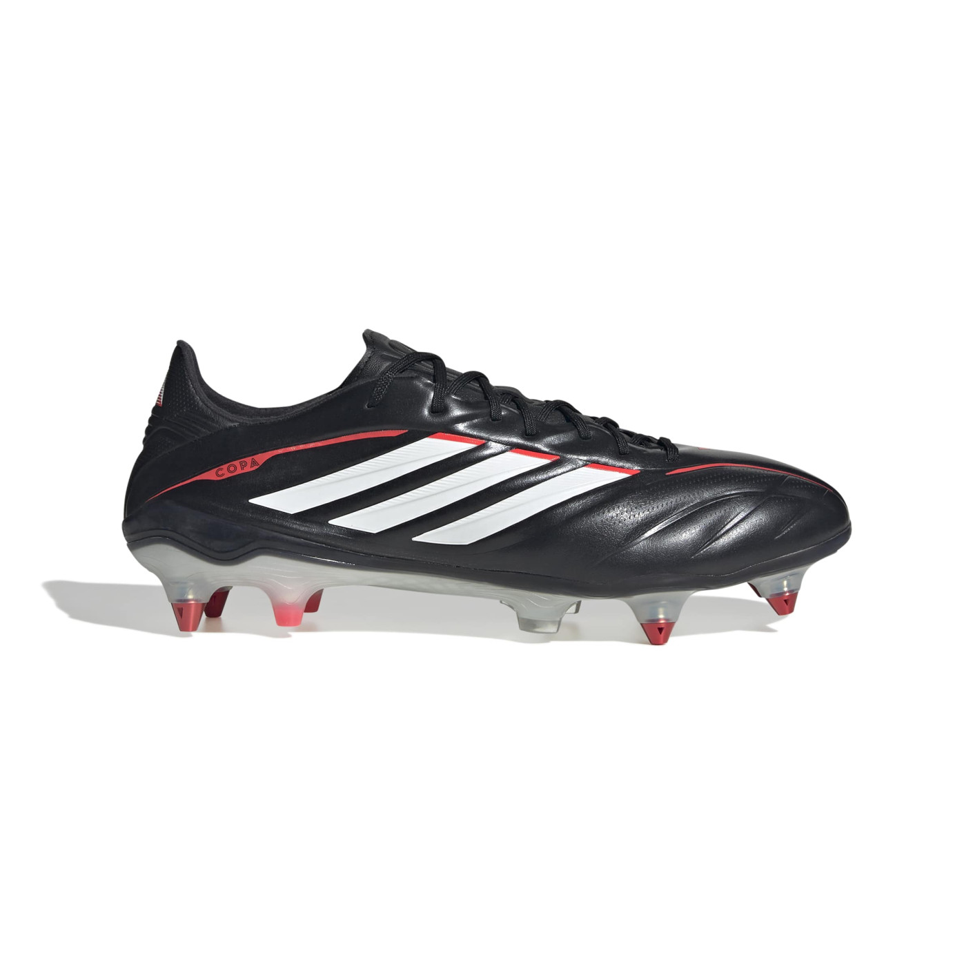 adidas Copa Pure IV Elite Iron Stud Football Boots (SG) Black White Red