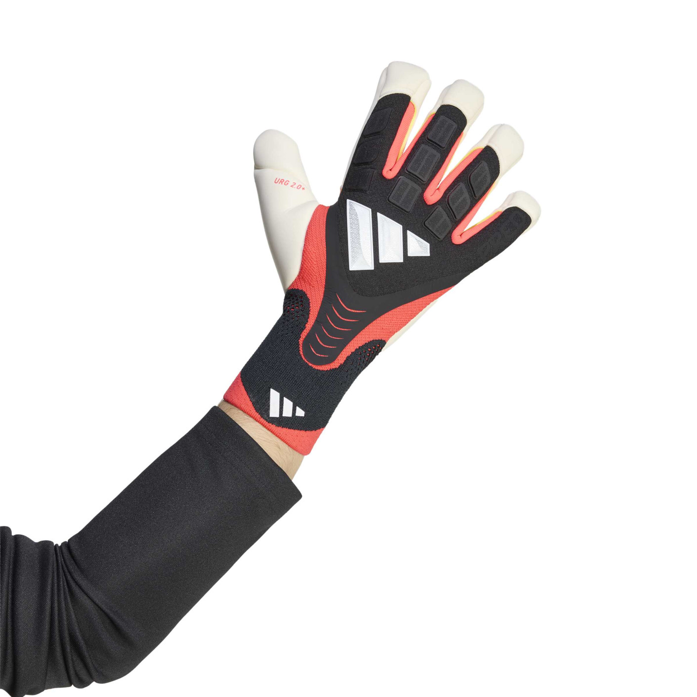 adidas Predator Pro Hybrid Keepershandschoenen Zwart Wit Rood