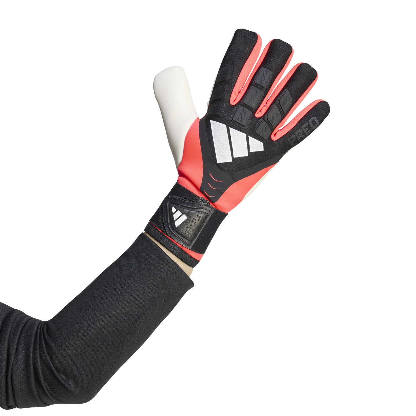 adidas Predator Competition Keepershandschoenen Zwart Wit Rood
