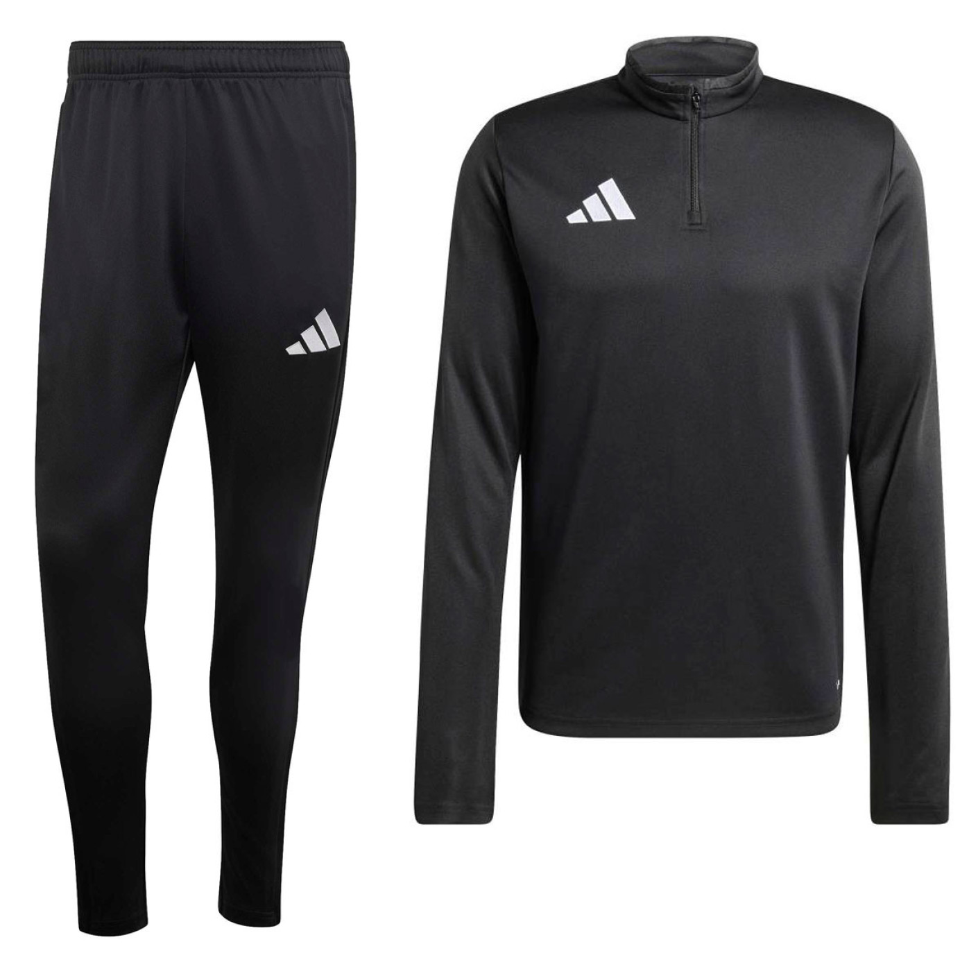 adidas Entrada 26 Tracksuit 1/4-Zip Black White