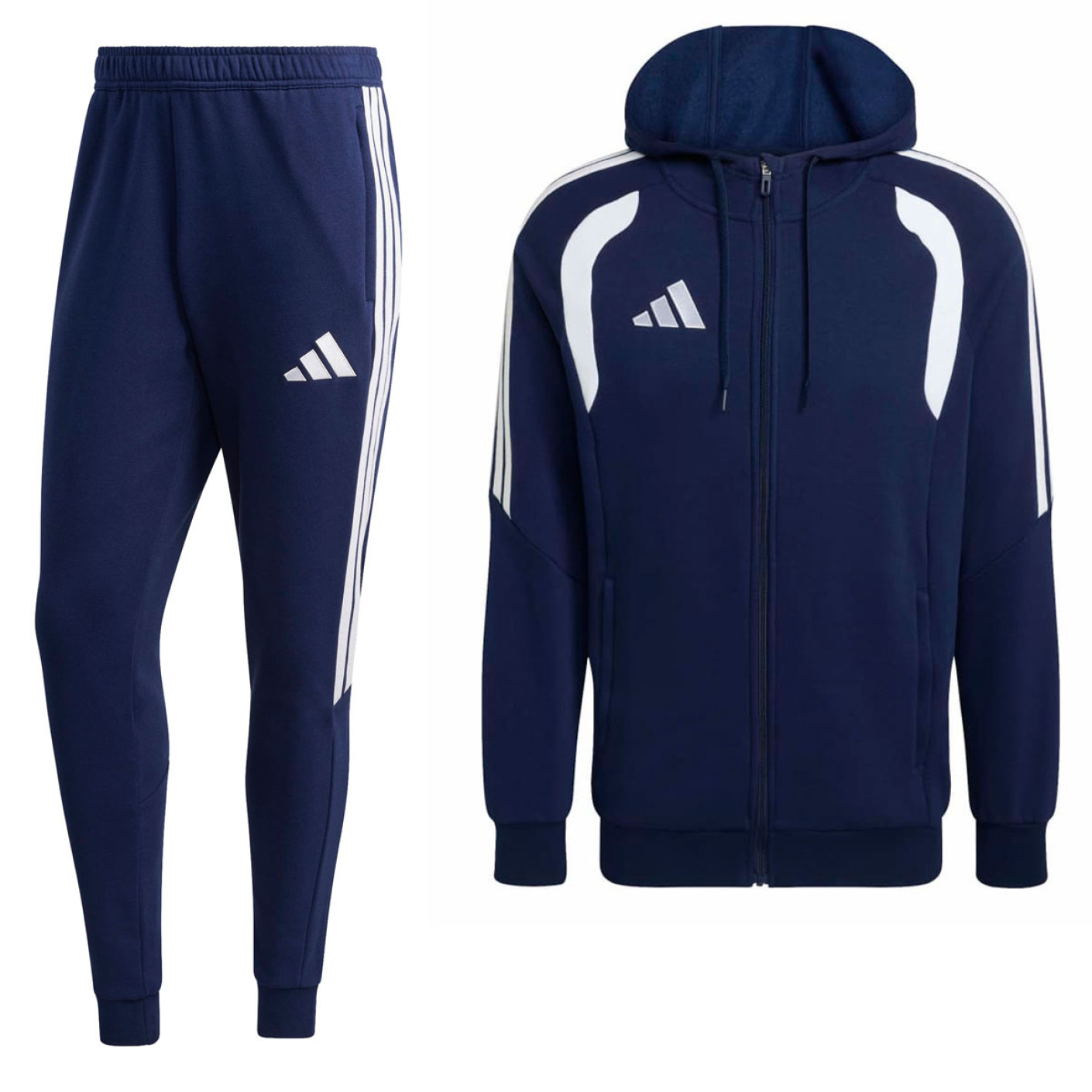 adidas Tiro 26 League Sweatsuit Full-Zip Vest Dark Blue White