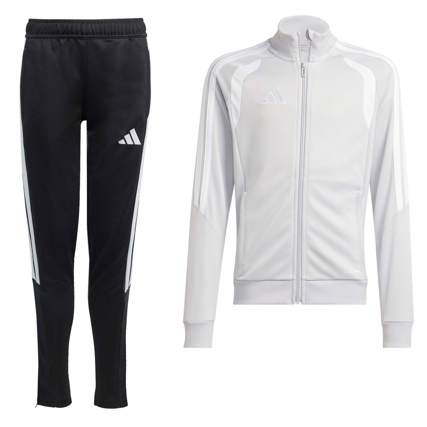 adidas Tiro 26 League Full-Zip Kids Tracksuit Grey Black