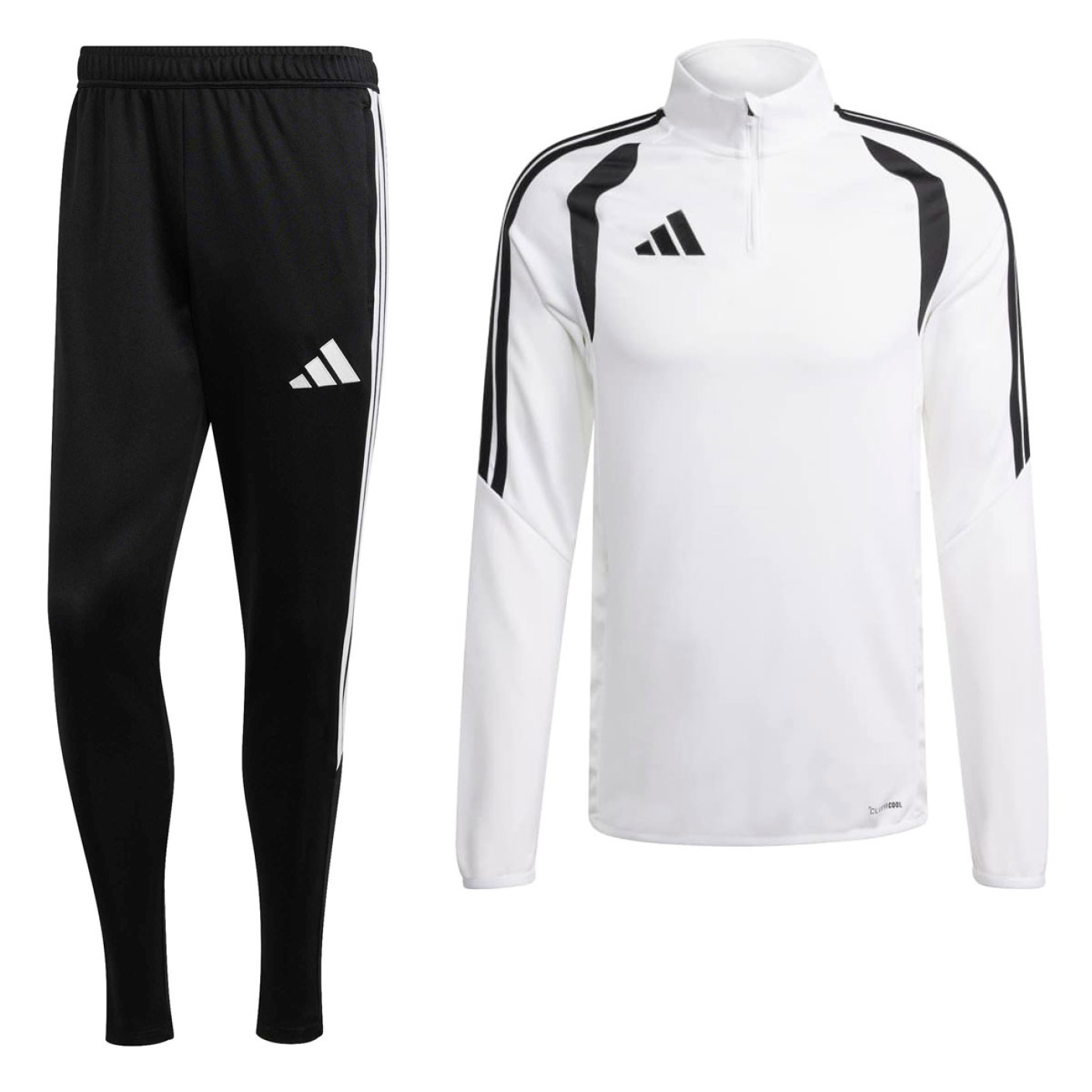 adidas Tiro 26 League Trainingspak 1/4-Zip Wit Zwart