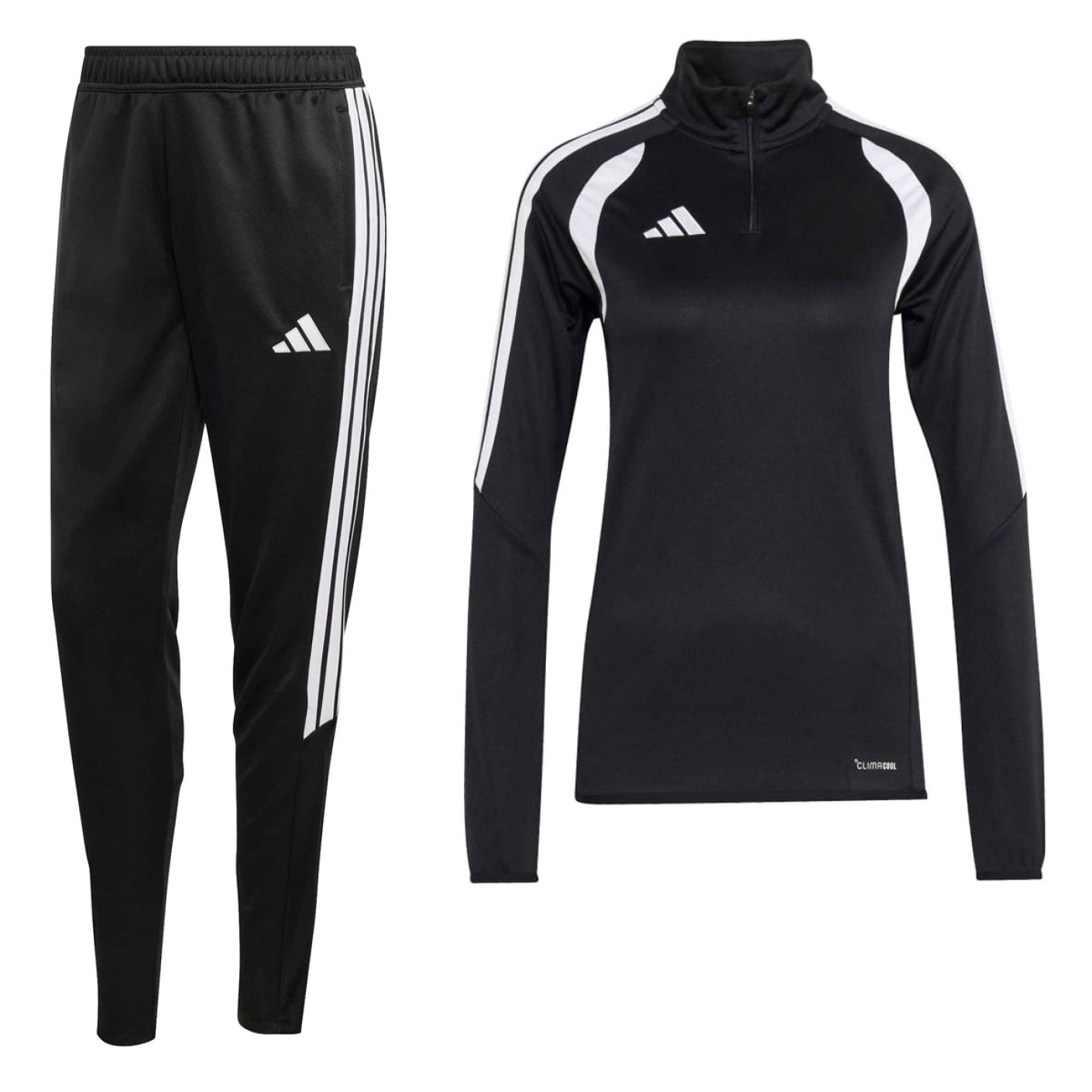 adidas Tiro 26 League 1/4-Zip Women's Tracksuit Black White