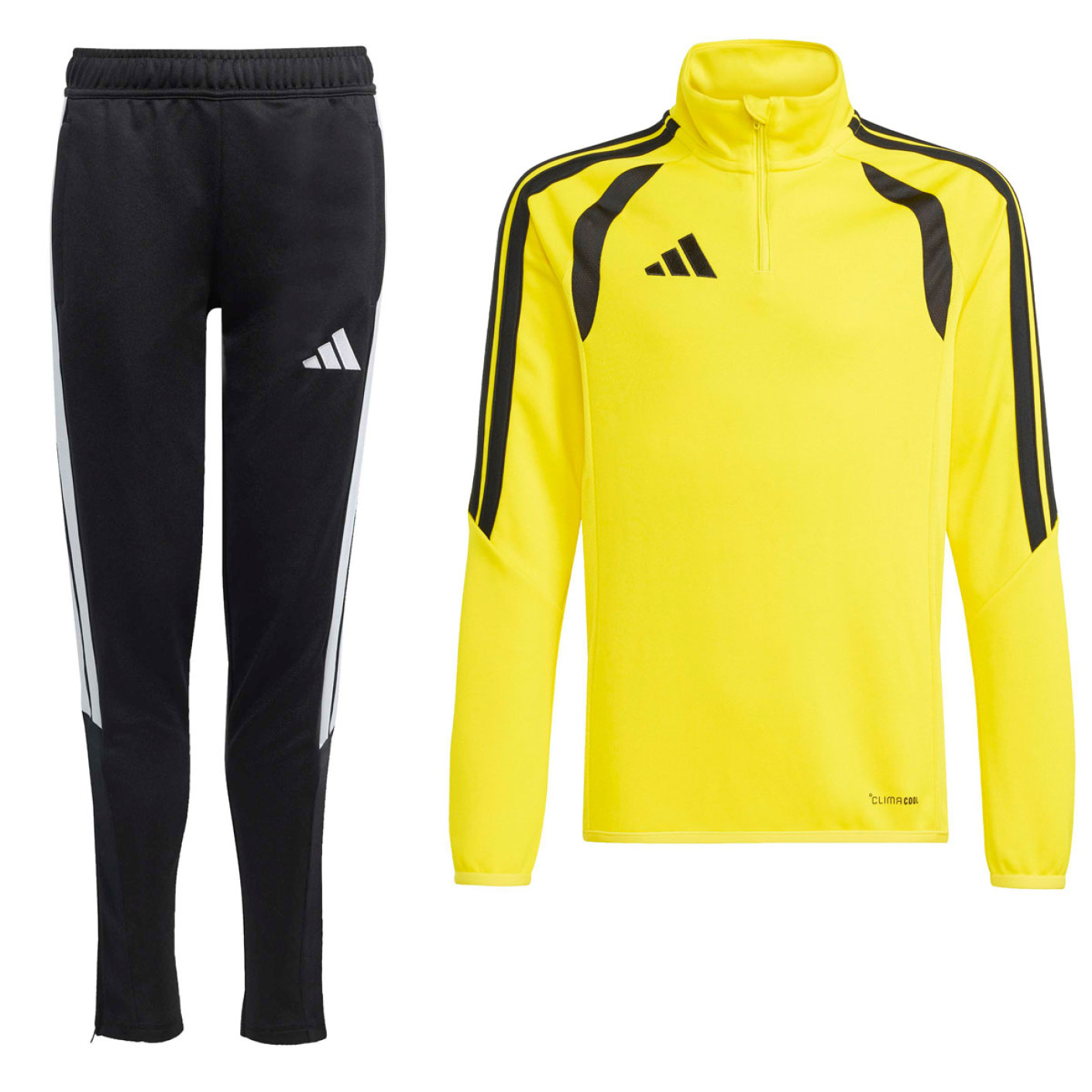 adidas Tiro 26 League Trainingspak 1/4-Zip Kids Geel Zwart