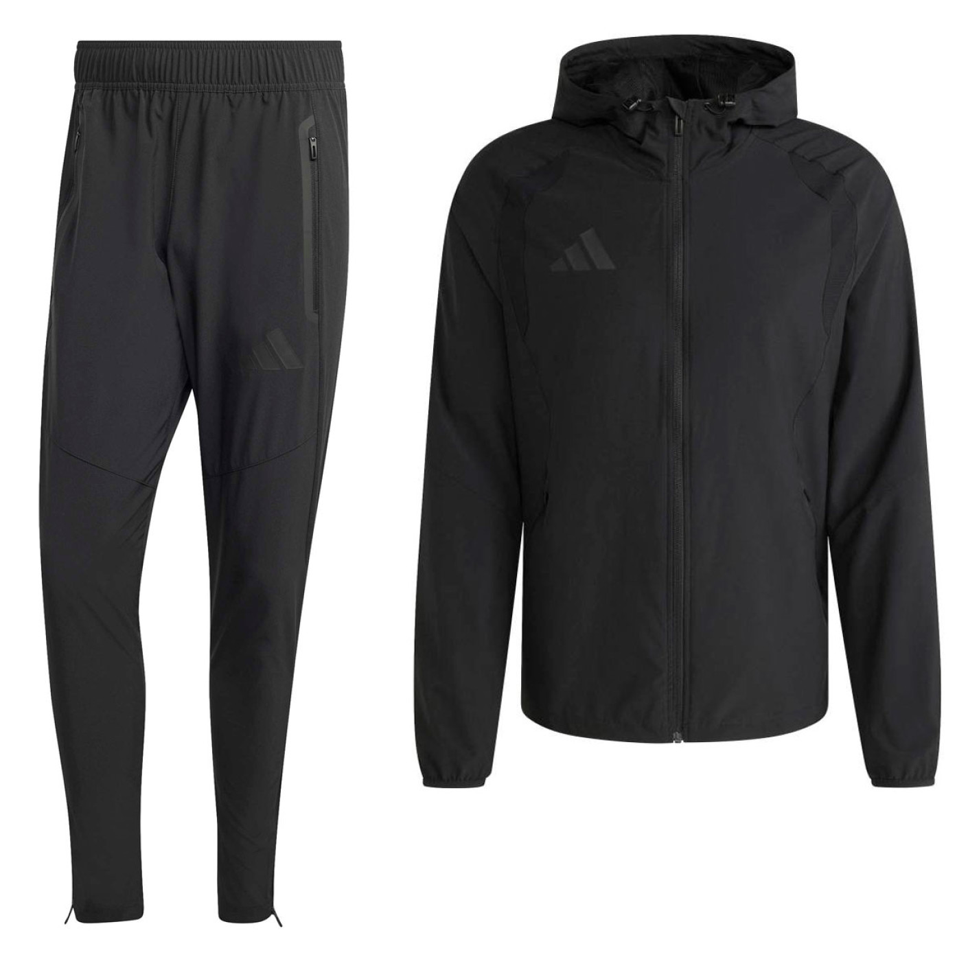 adidas Tiro Travel Windbreaker Trainingspak Zwart