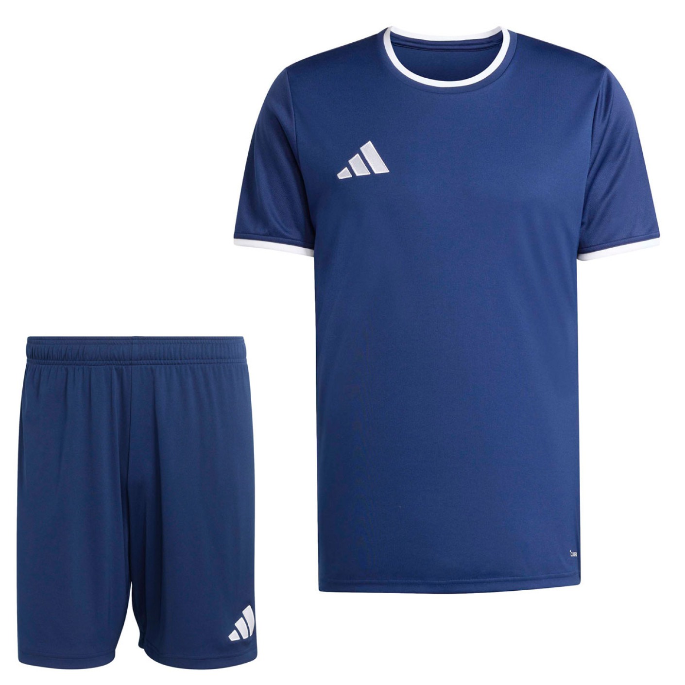adidas Entrada 26 Voetbaltenue Donkerblauw Wit