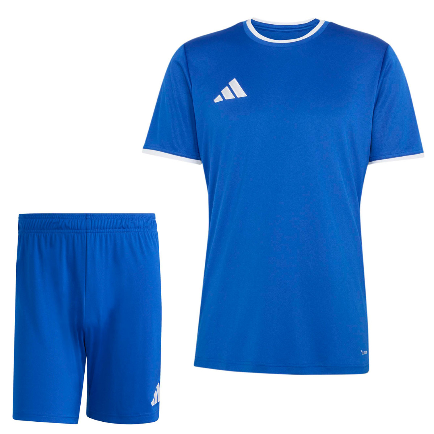 adidas Entrada 26 Voetbaltenue Blauw Wit