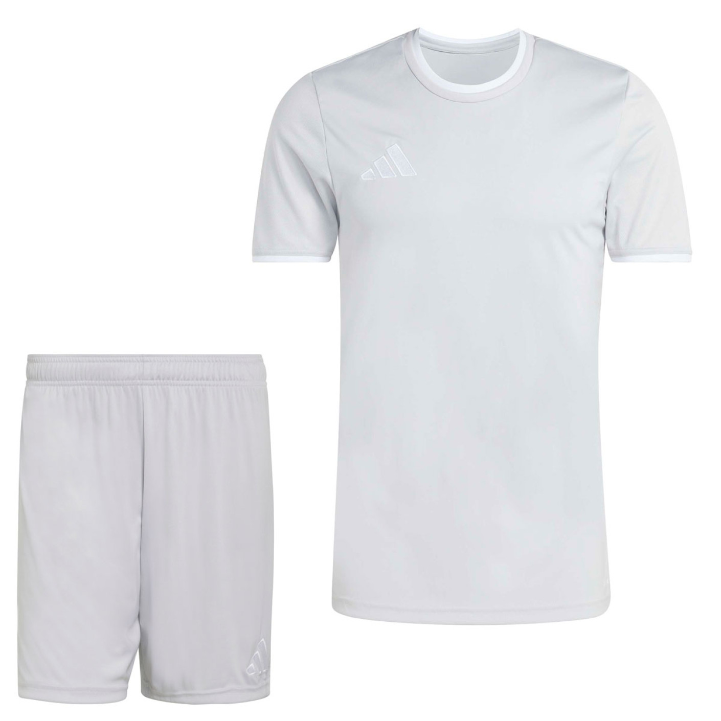 adidas Entrada 26 Football Kit Grey White