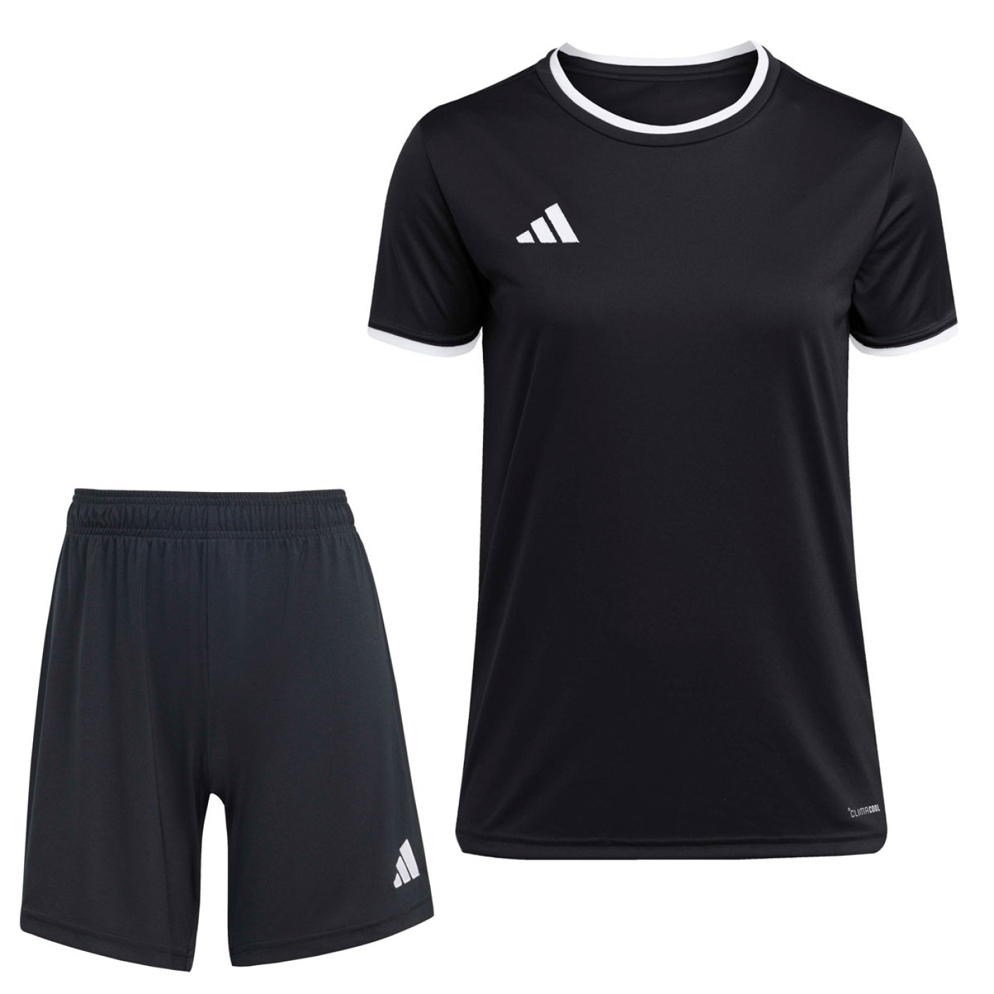 adidas Entrada 26 Women's Football Kit Black White
