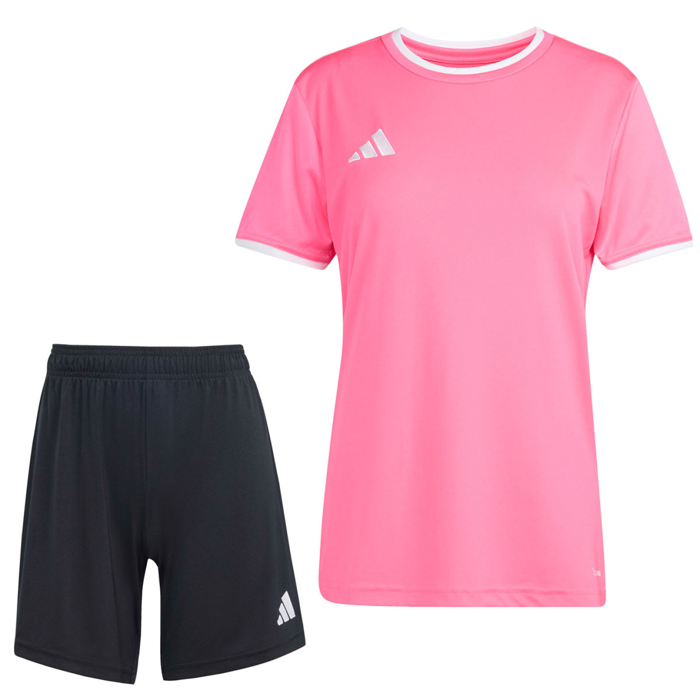 adidas Entrada 26 Voetbaltenue Dames Roze Zwart