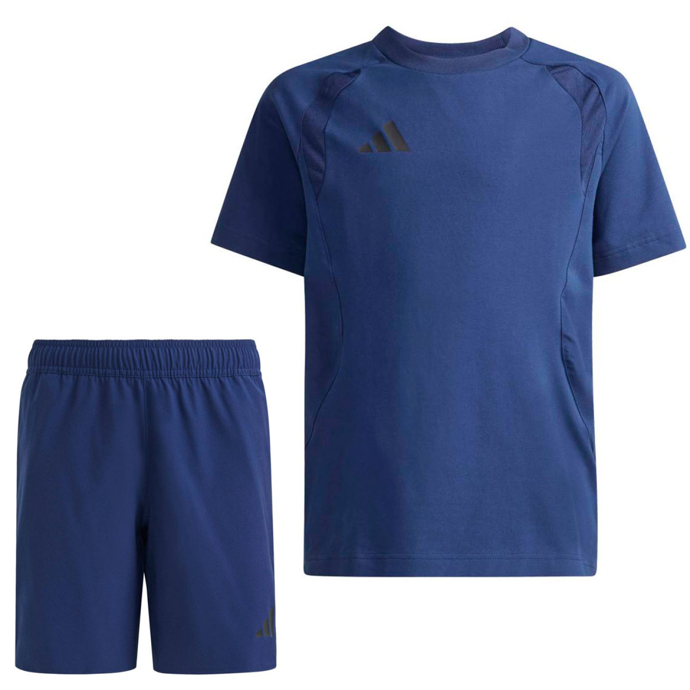 adidas Tiro Travel Trainingsset Kids Donkerblauw Zwart