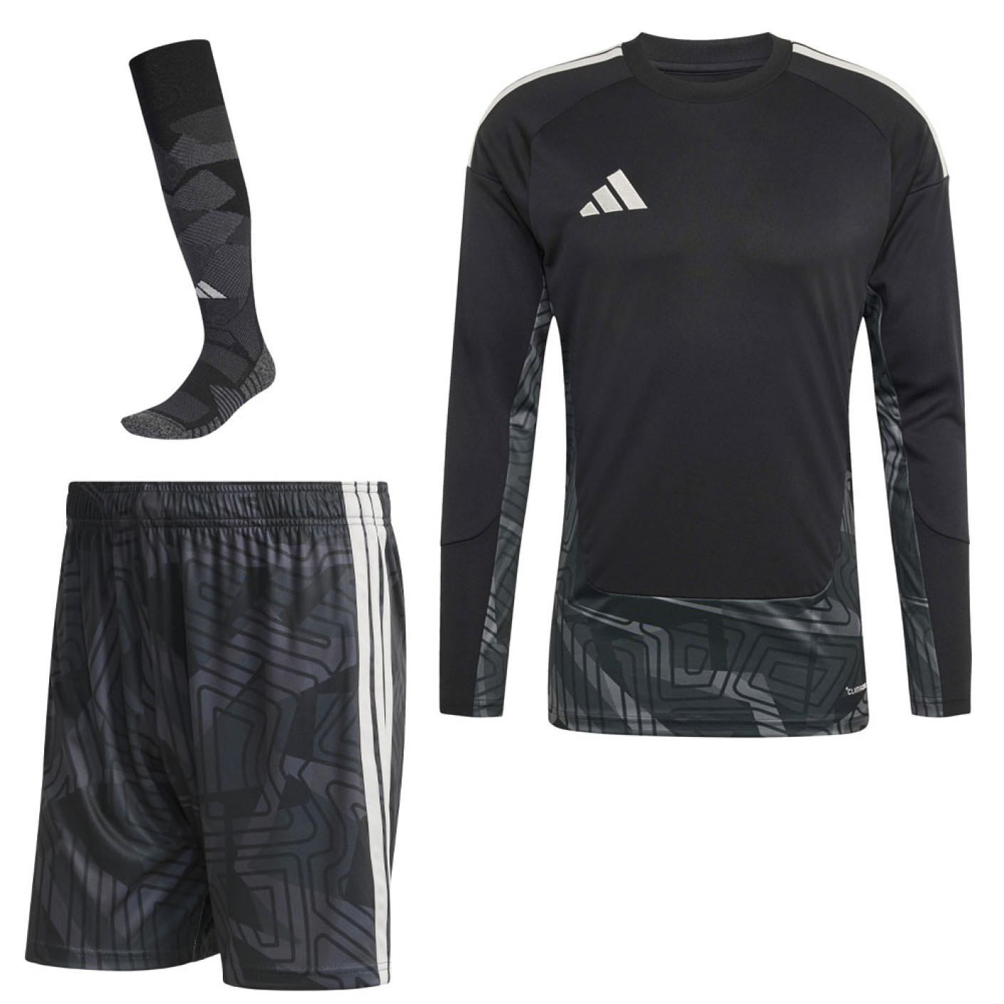 adidas Tiro 26 Competition Keeperstenue Lange Mouwen Zwart