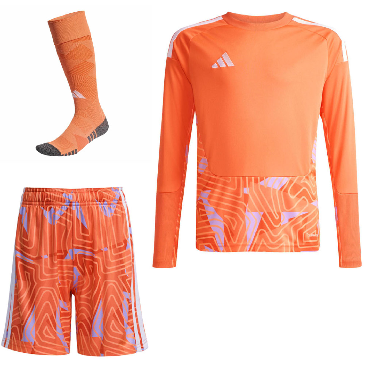 adidas Tiro 26 Competition Keeperstenue Lange Mouwen Kids Oranje