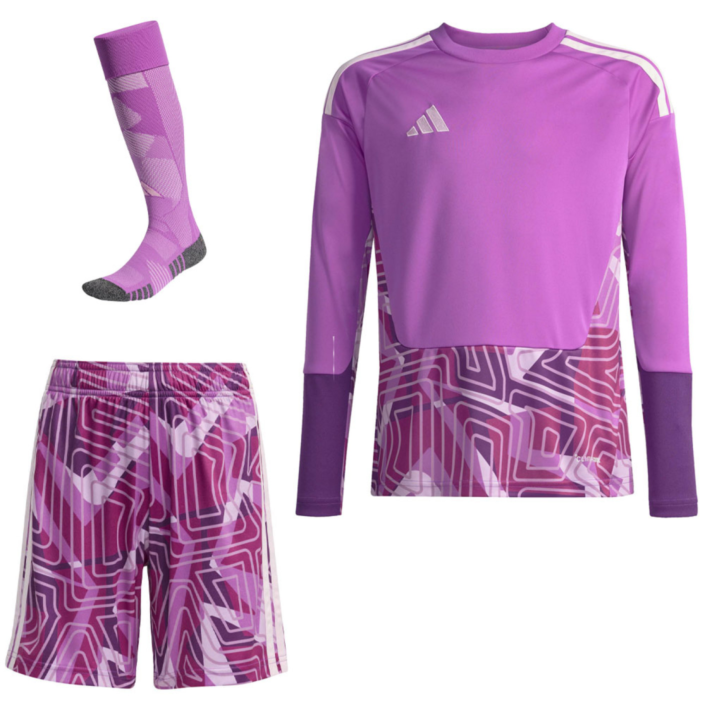 adidas Tiro 26 Competition Long Sleeve Keeper Kit Kids Pink