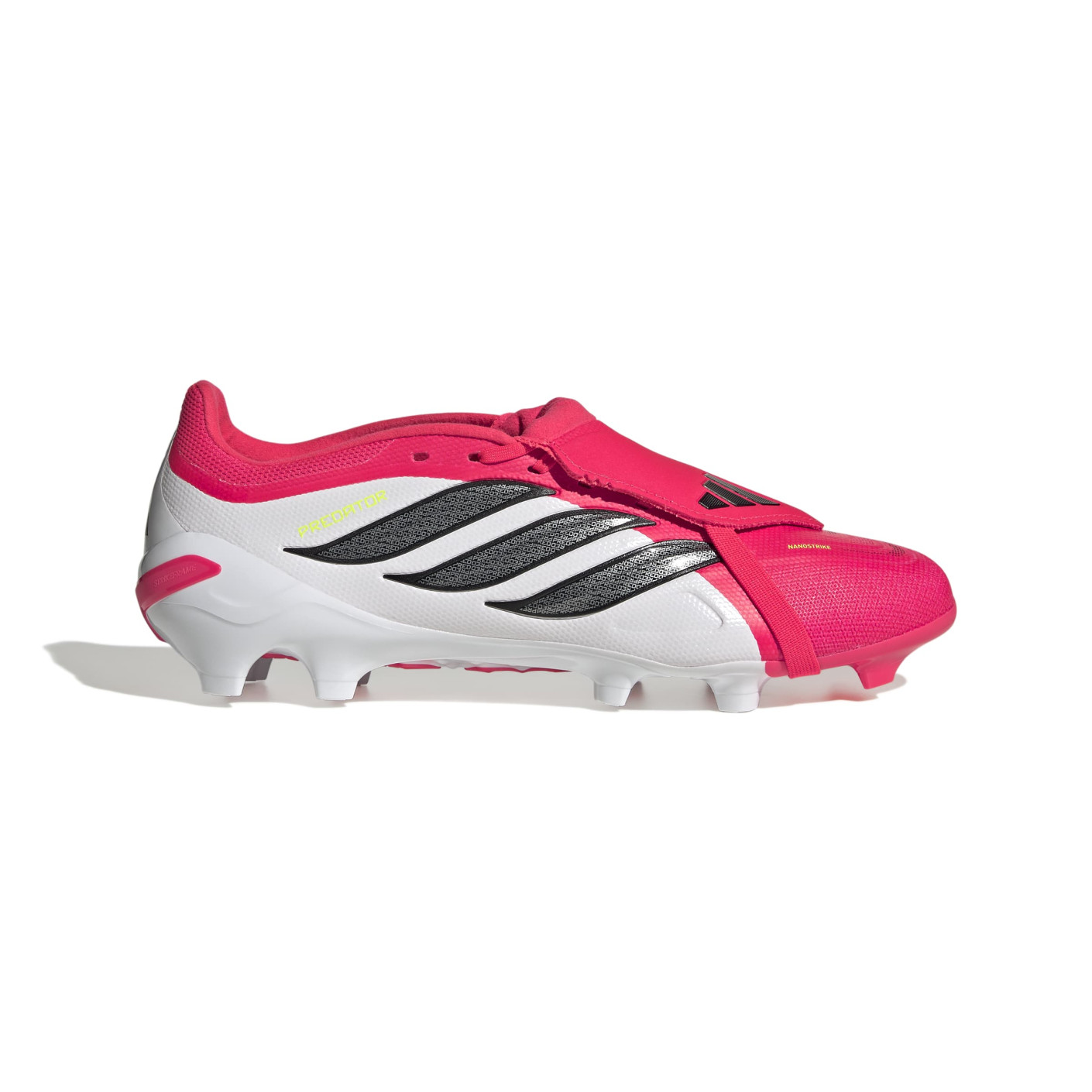 adidas Predator League FT Gras Voetbalschoenen (FG) Rood Wit Zwart