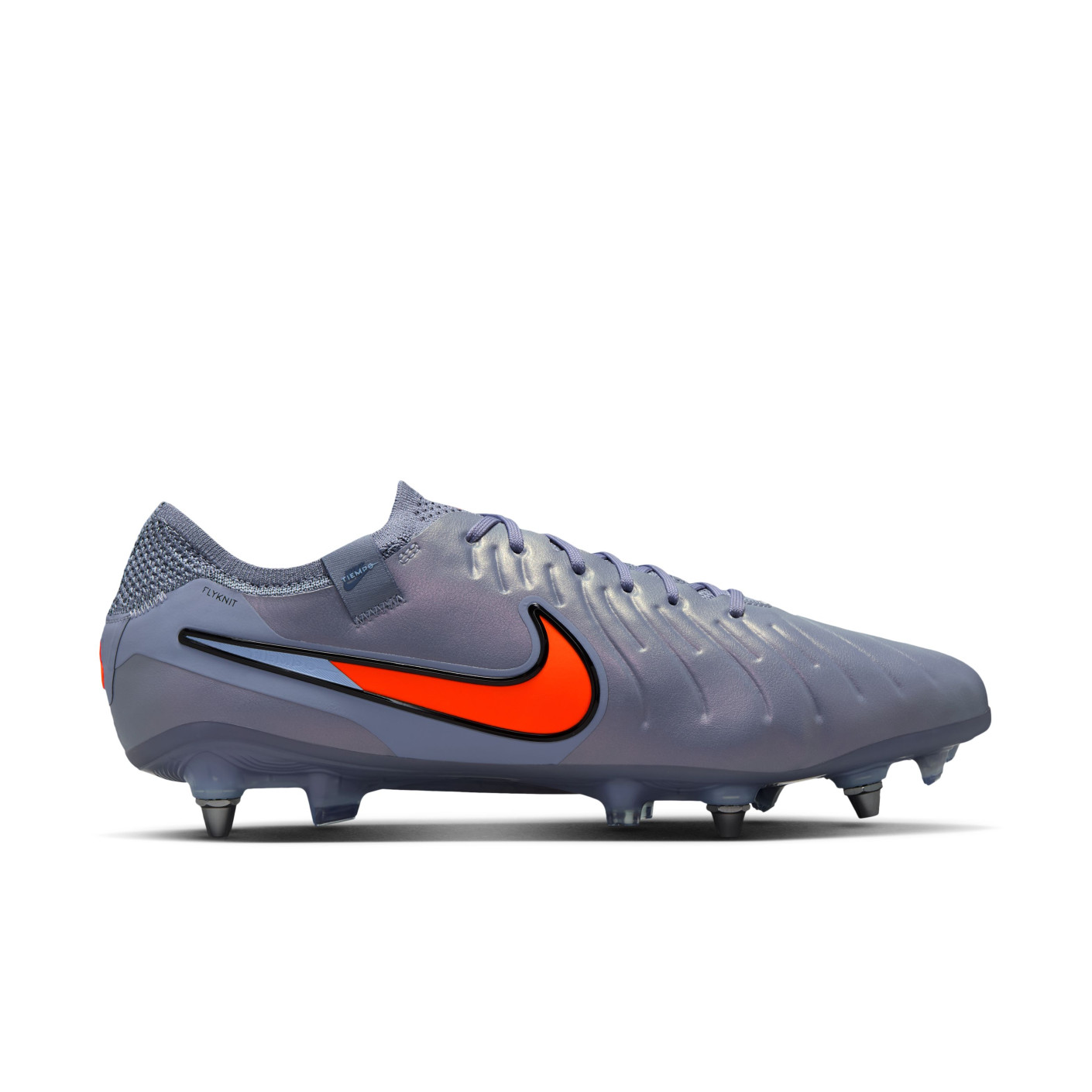 Nike Tiempo Legend 10 Elite Iron Nop Football Boots (SG) Pro Player Light Blue Bright Red Black