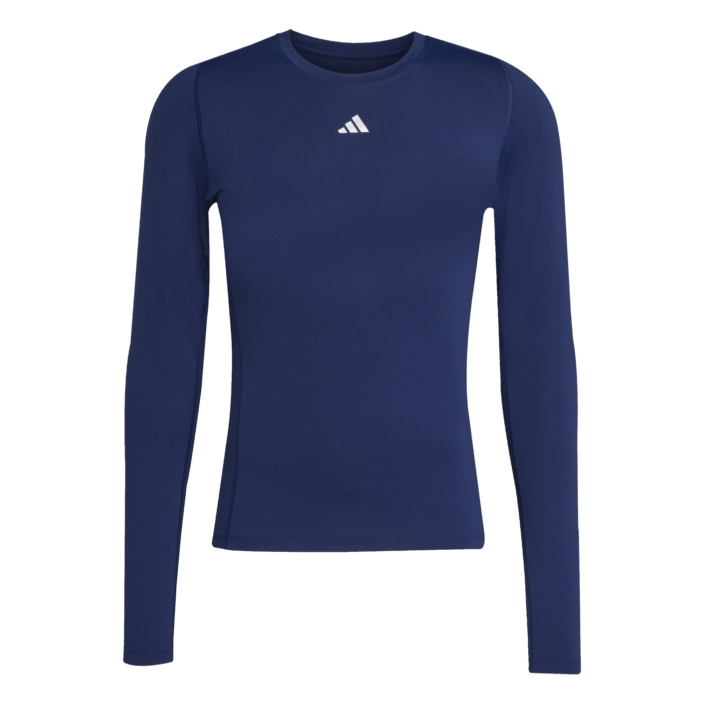adidas Techfit Ondershirt Lange Mouwen Donkerblauw Wit