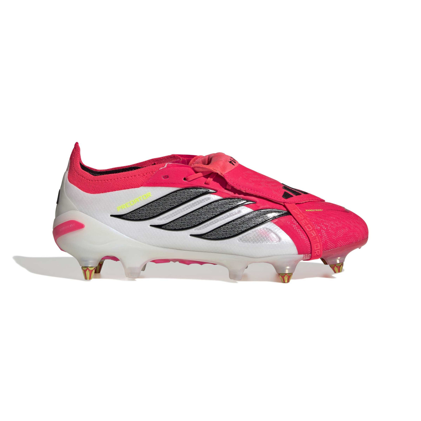 adidas Predator Elite FT Iron Stud Football Boots (SG) Red White Black