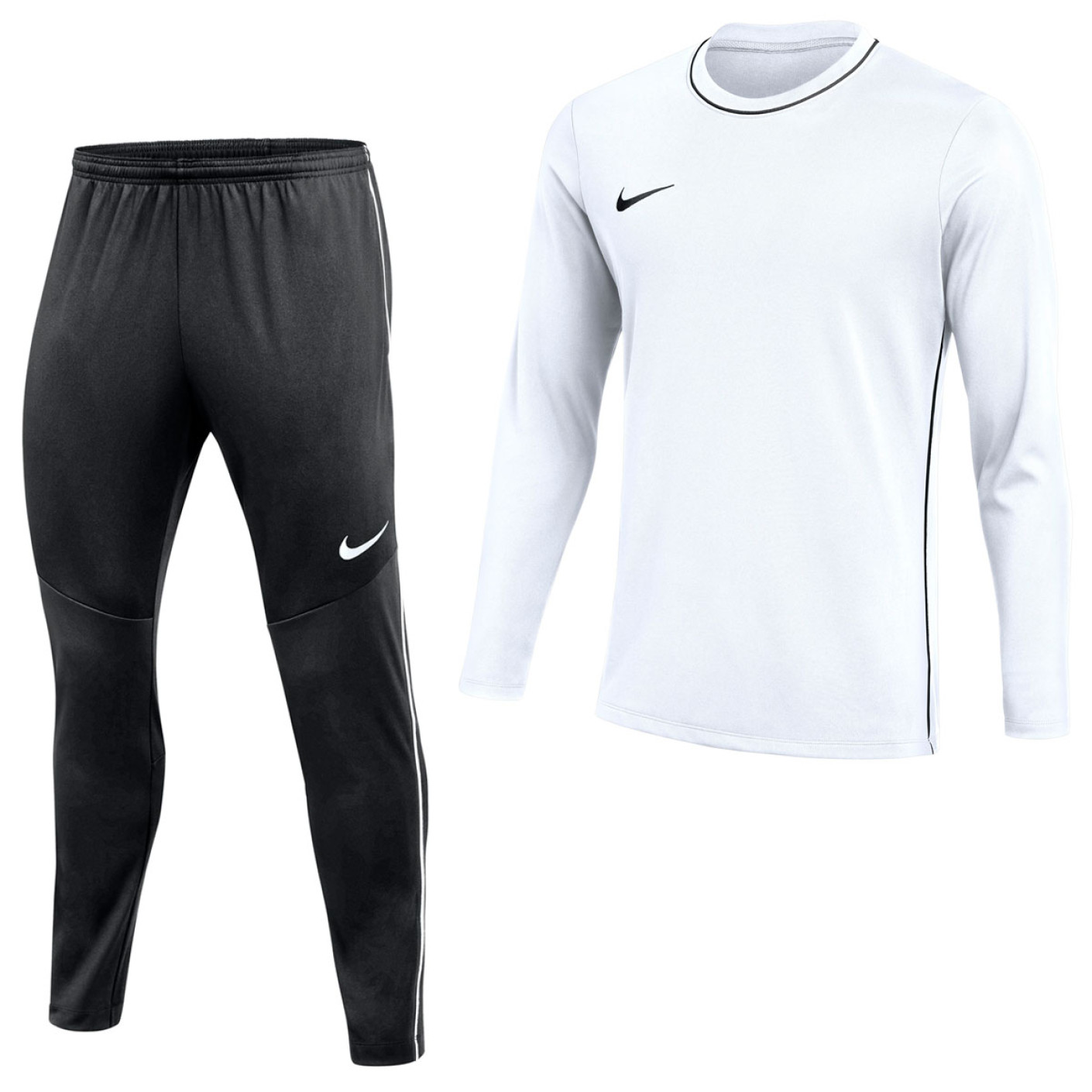 Nike Dri-FIT Park 26 Trainingspak Wit Zwart