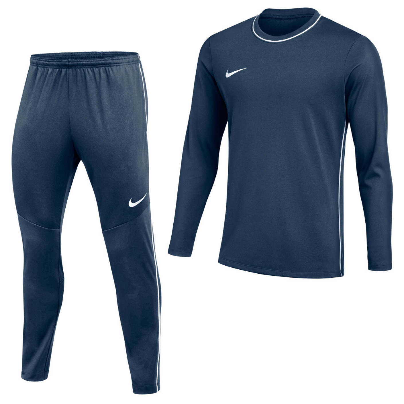 Nike Dri-FIT Park 26 Tracksuit Kids Dark Blue White