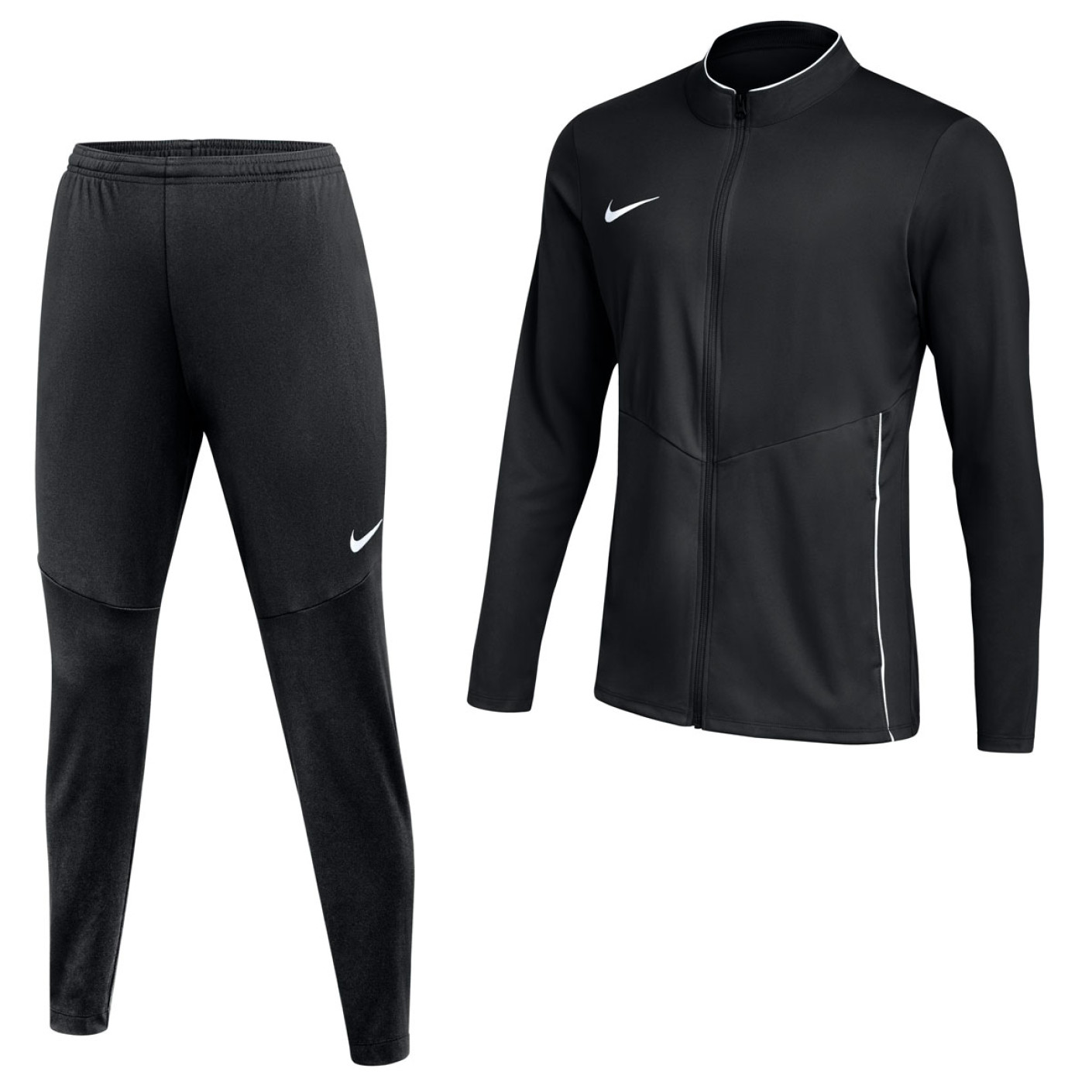 Nike Dri-FIT Park 26 Trainingspak Full-Zip Kids Zwart Wit