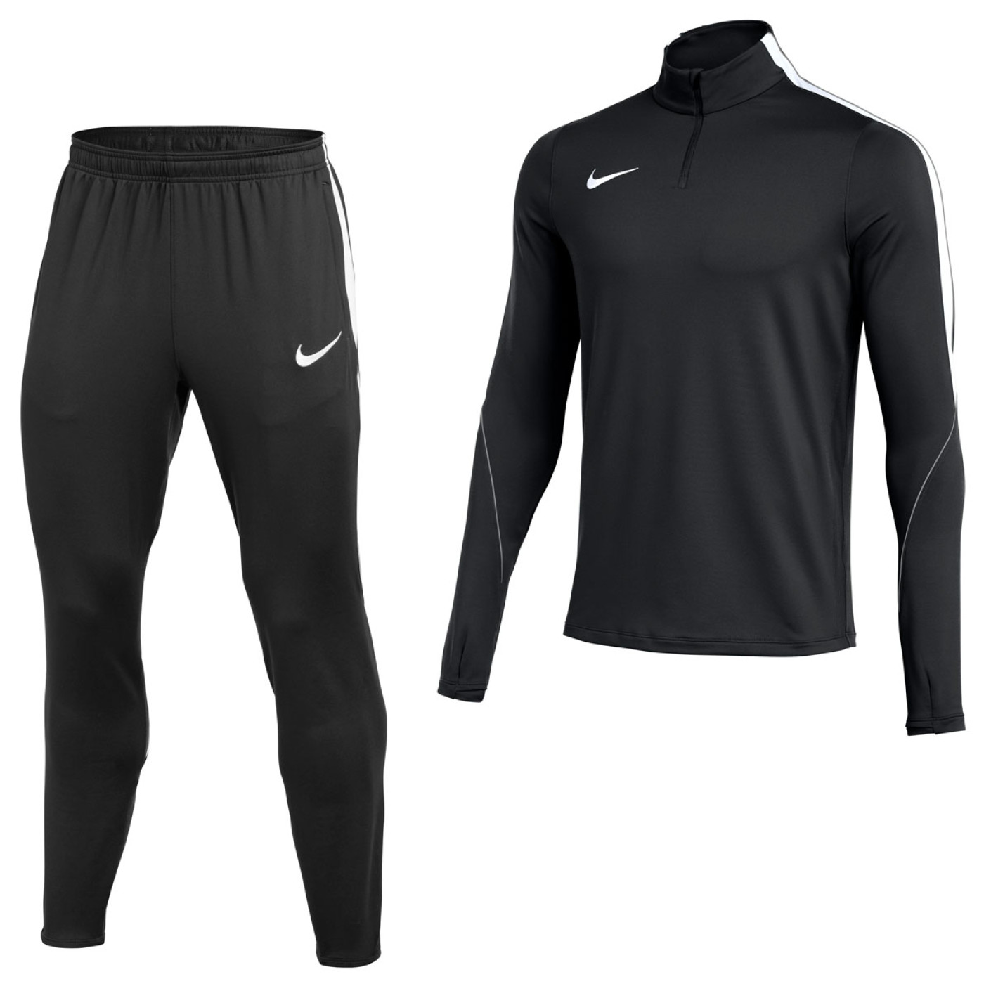 Nike Dri-FIT Strike 26 Trainingspak 1/4-Zip Zwart Wit