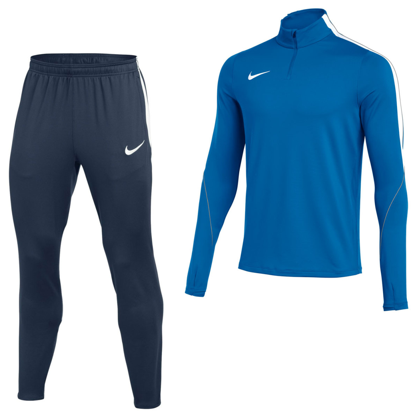 Nike Dri-FIT Strike 26 Trainingspak 1/4-Zip Blauw Donkerblauw