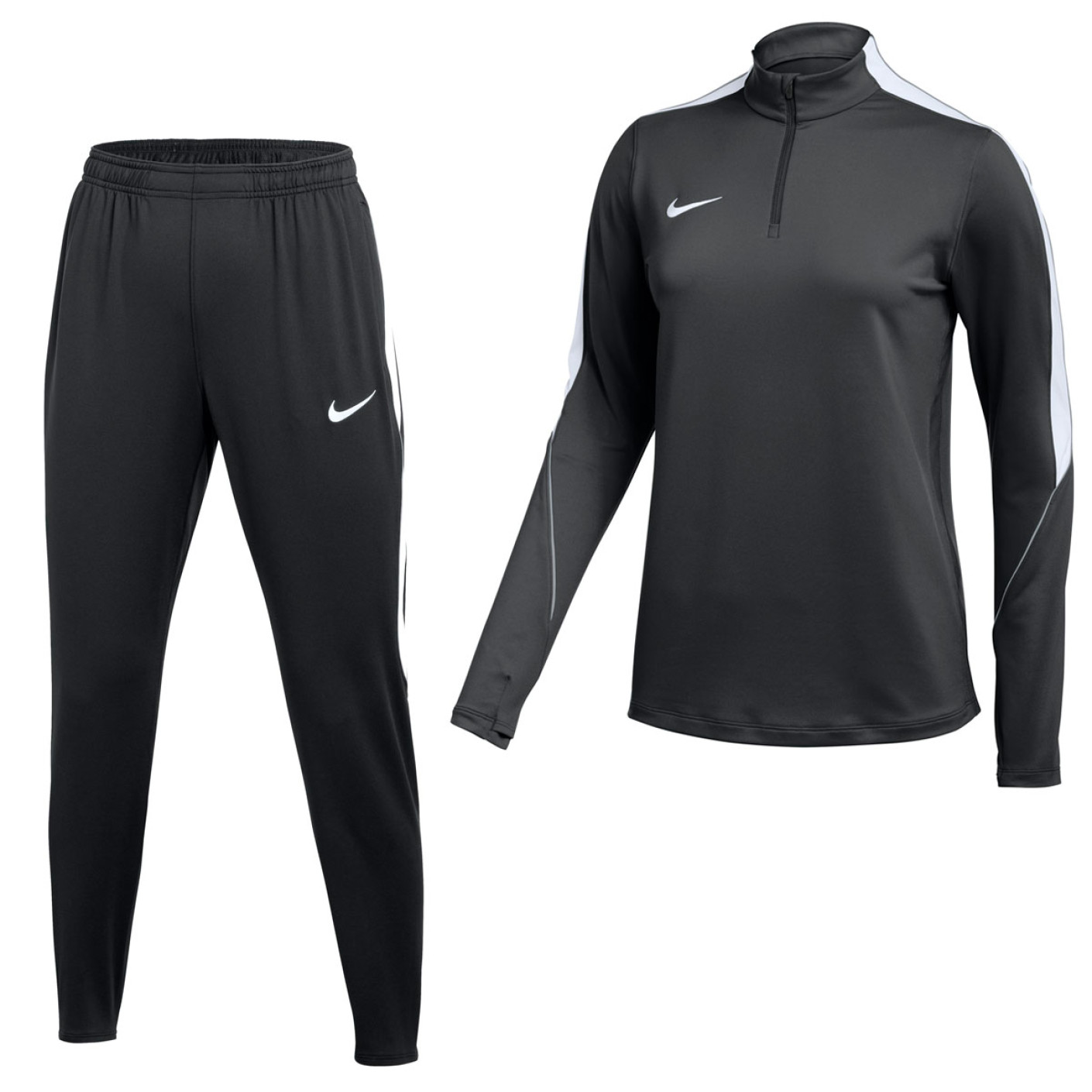 Nike Dri-FIT Strike 26 Trainingspak 1/4-Zip Dames Zwart Wit