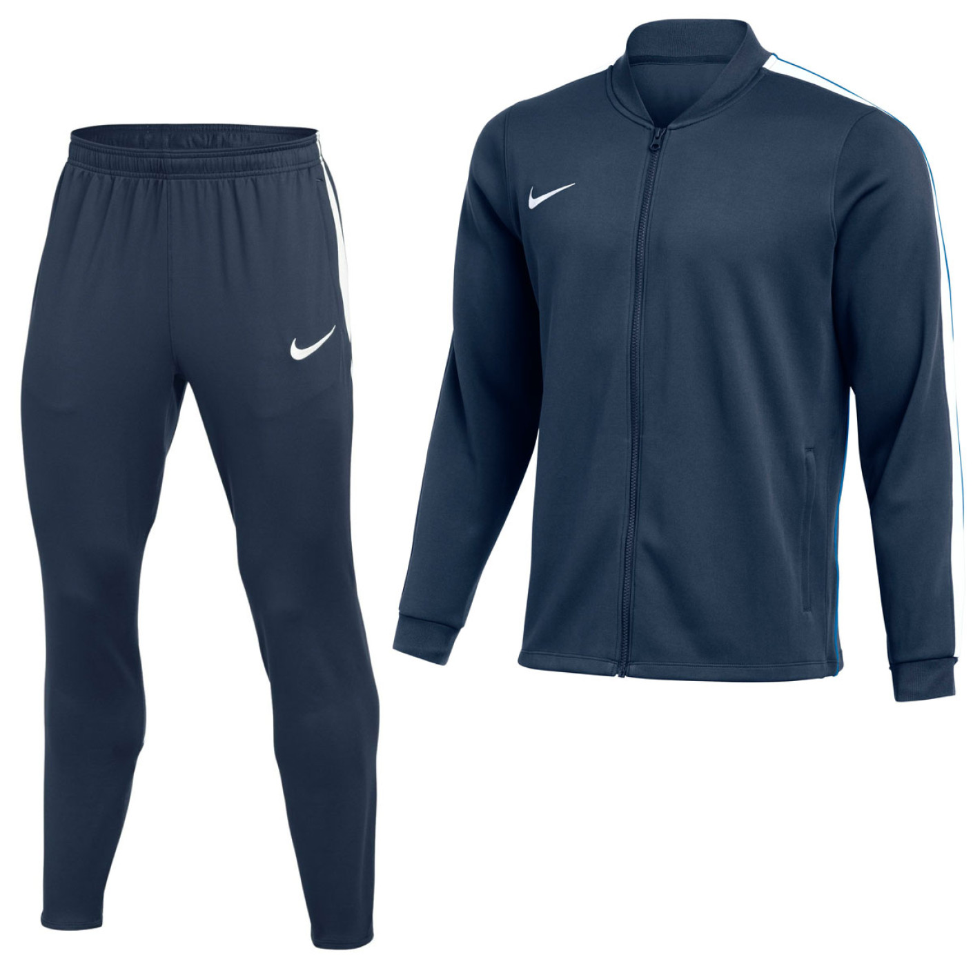 Nike Dri-FIT Strike 26 Trainingspak Full-Zip Donkerblauw Wit
