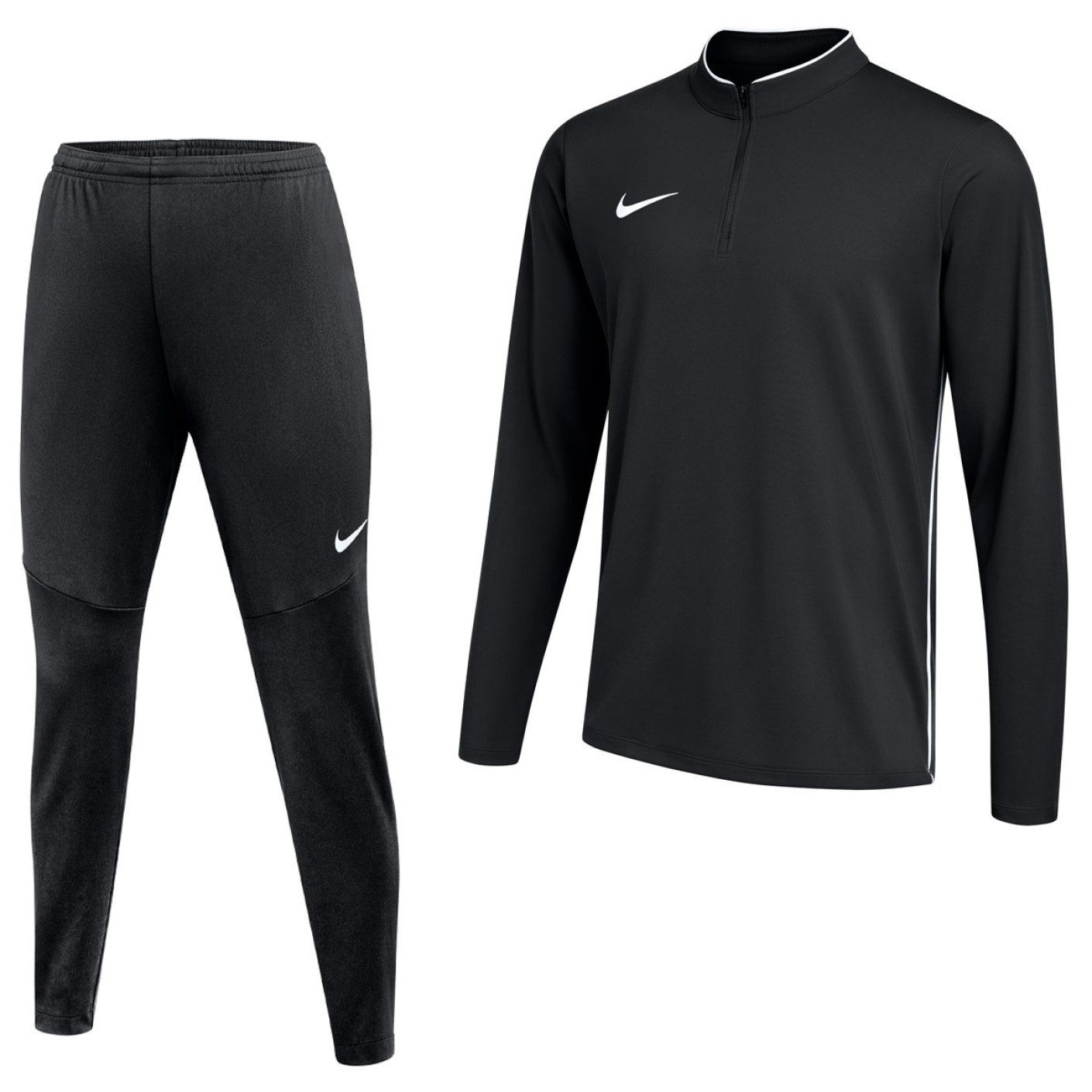 Nike Dri-FIT Park 26 Tracksuit 1/4-Zip Kids Black White