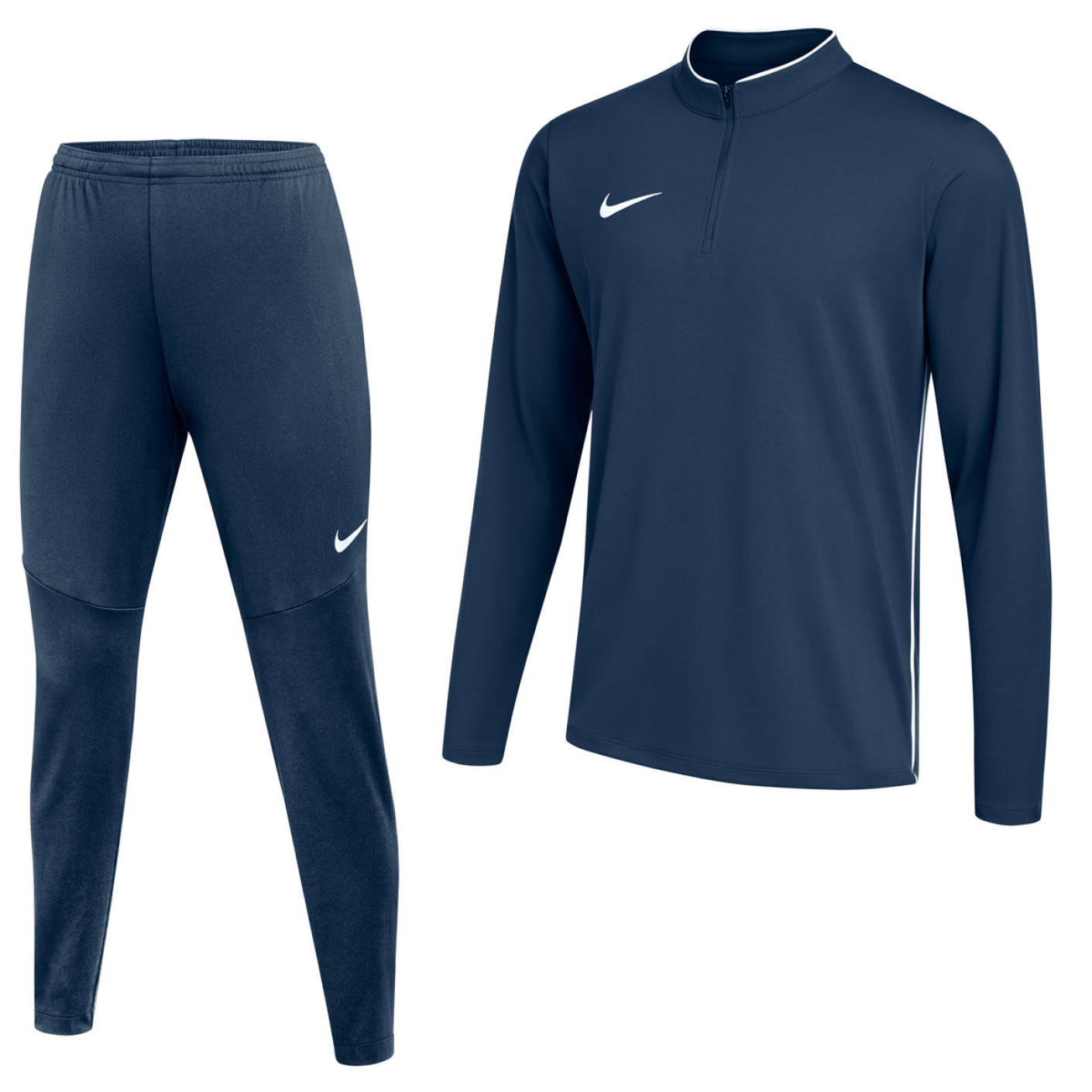 Nike Dri-FIT Park 26 Tracksuit 1/4-Zip Kids Dark Blue White