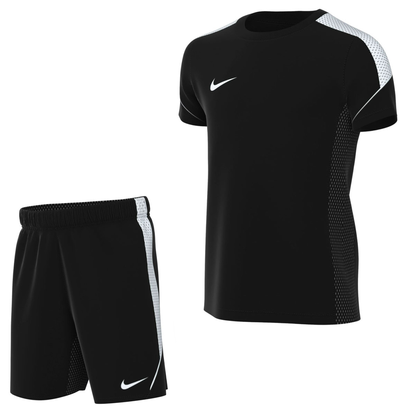 Nike Dri-FIT Strike 26 Trainingsset Kids Zwart Wit
