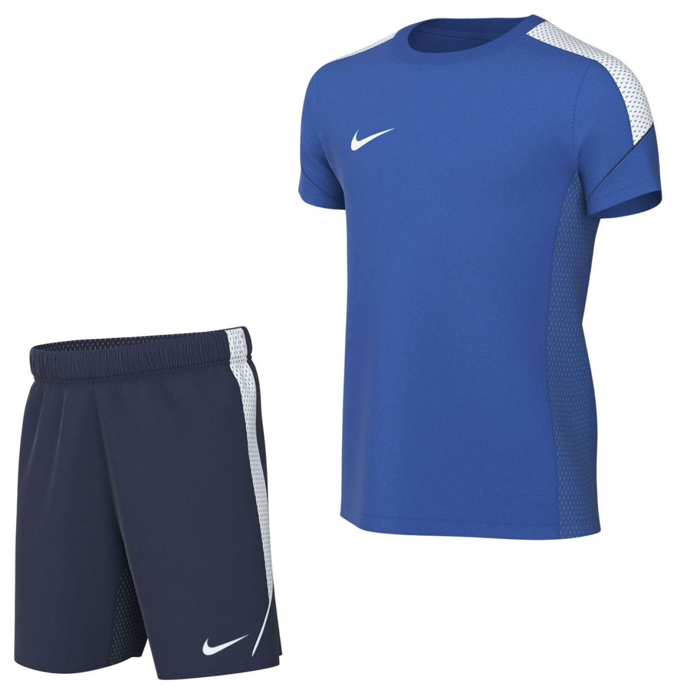 Nike Dri-FIT Strike 26 Trainingsset Kids Blauw Donkerblauw