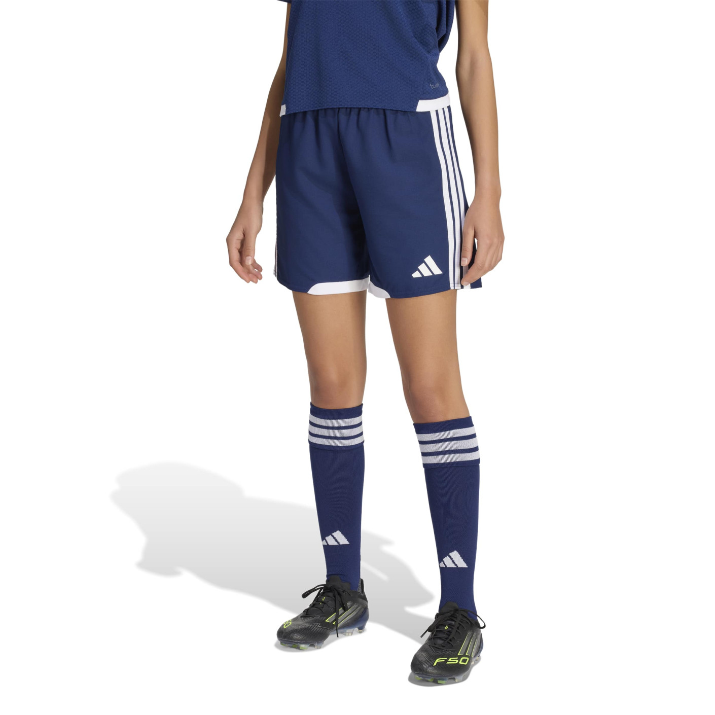 adidas Tiro 26 Competition Women's Football Shorts Dark Blue White